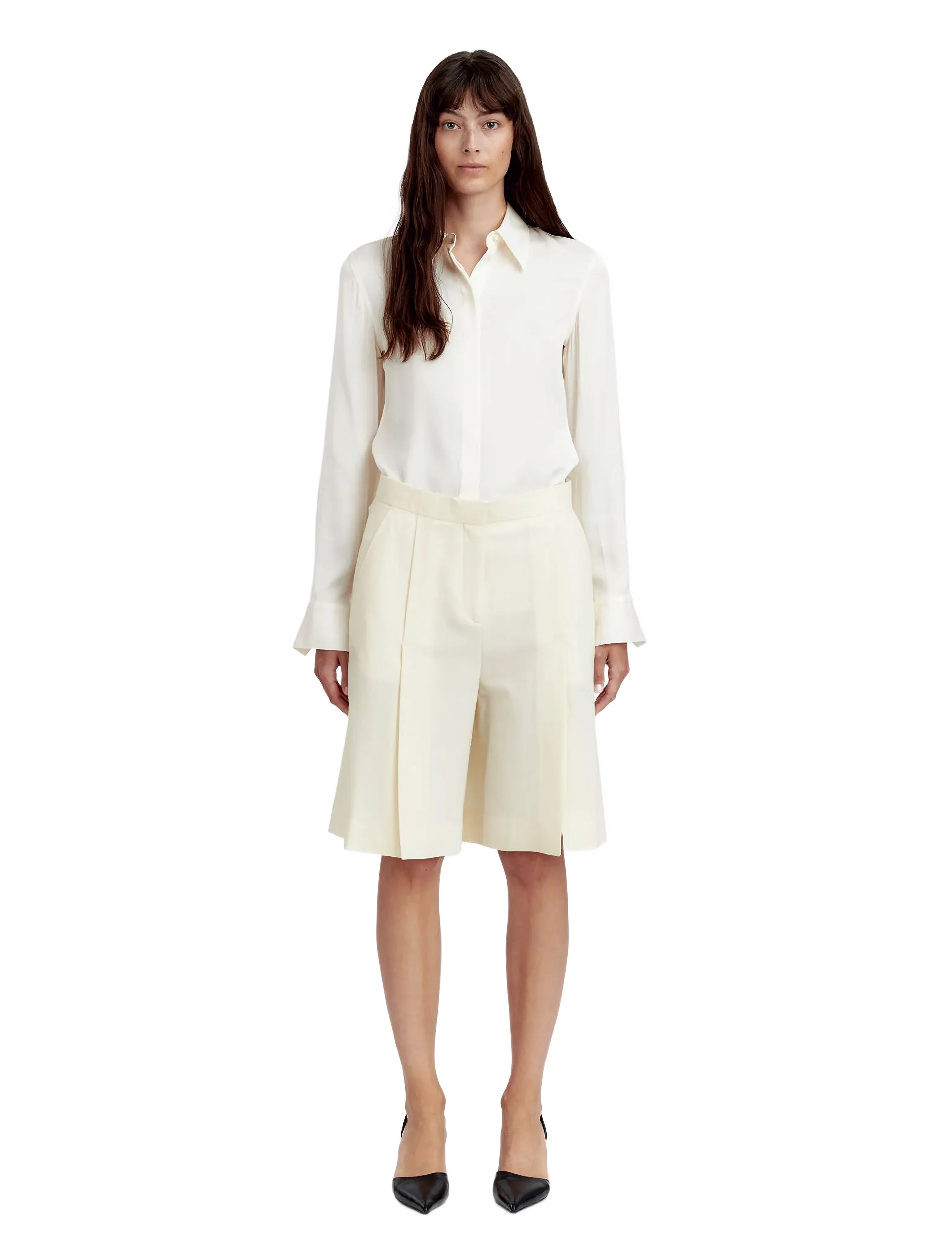 Tiger of Sweden Sede, 38, Shorts, Creme - Bermudas, Frauen