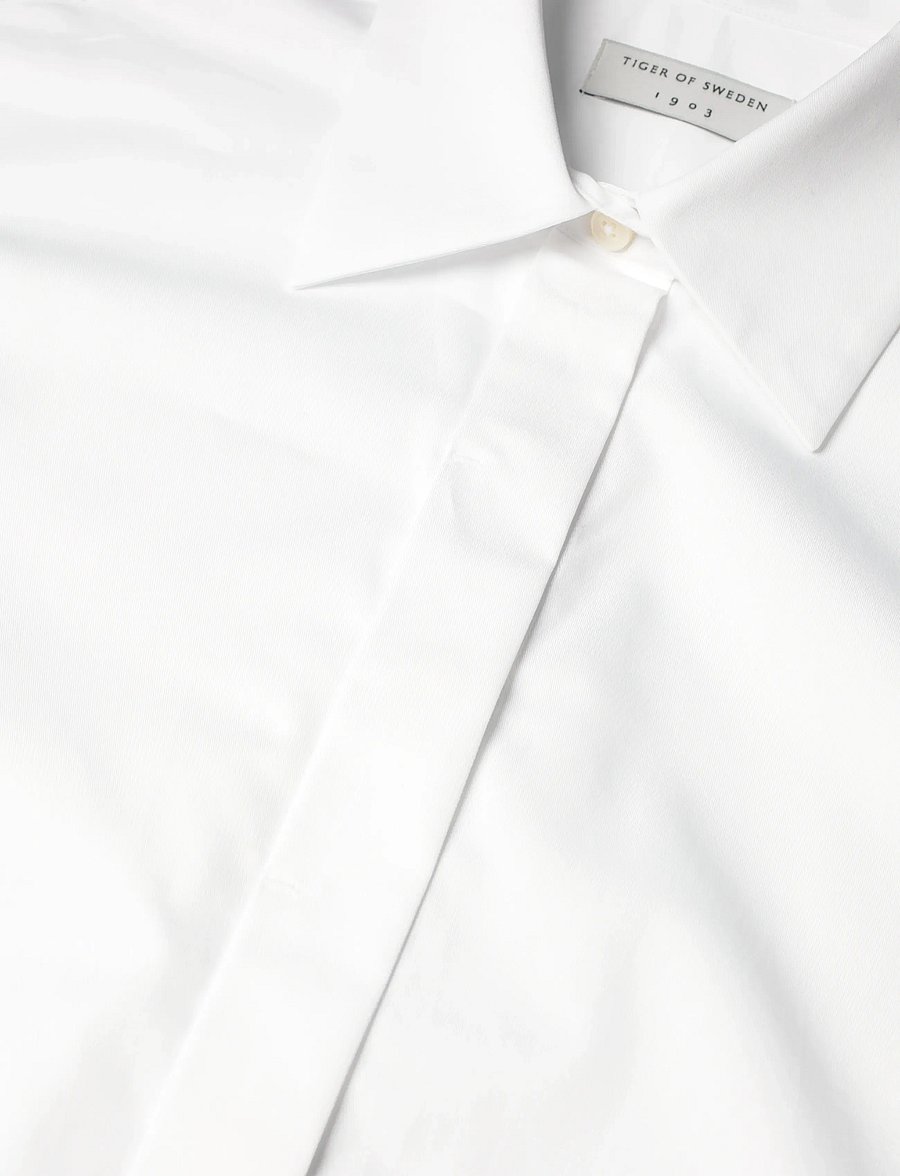 Tiger of Sweden - CORNIA - långärmade skjortor - pure white - 2