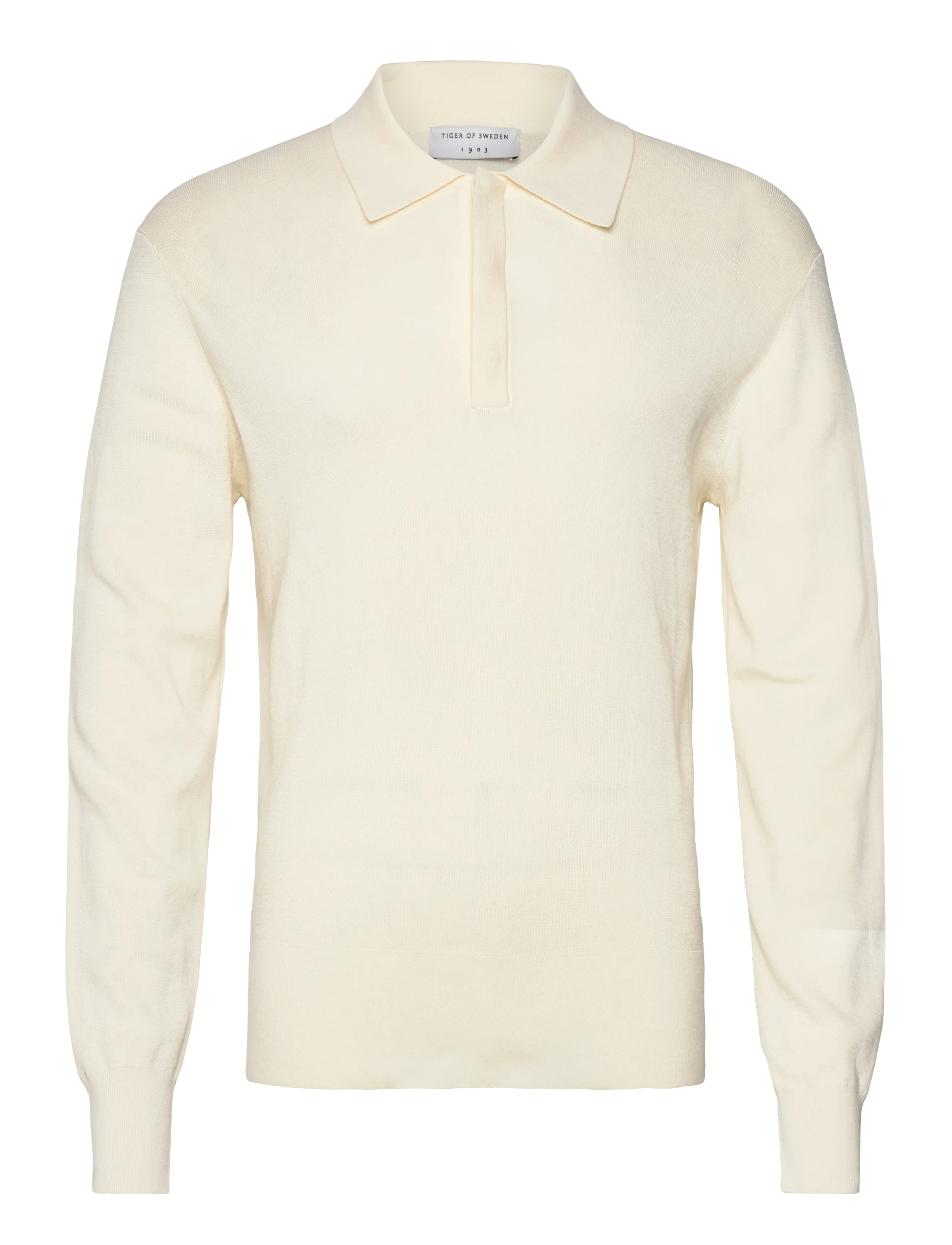 Tiger of Sweden Appleton - Stickade pikéer - FEVER / cream