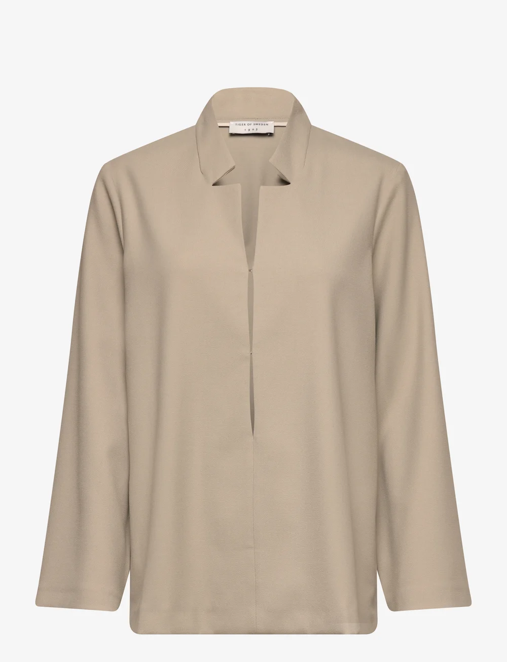 Tiger of Sweden - Joana - langärmlige blusen - granite - 0