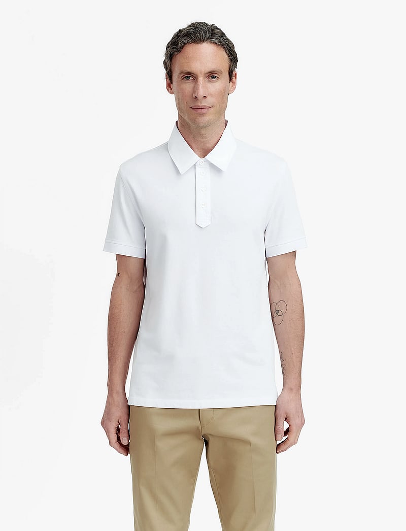 Tiger of Sweden - Ronen - kortærmede poloer - pure white - 0