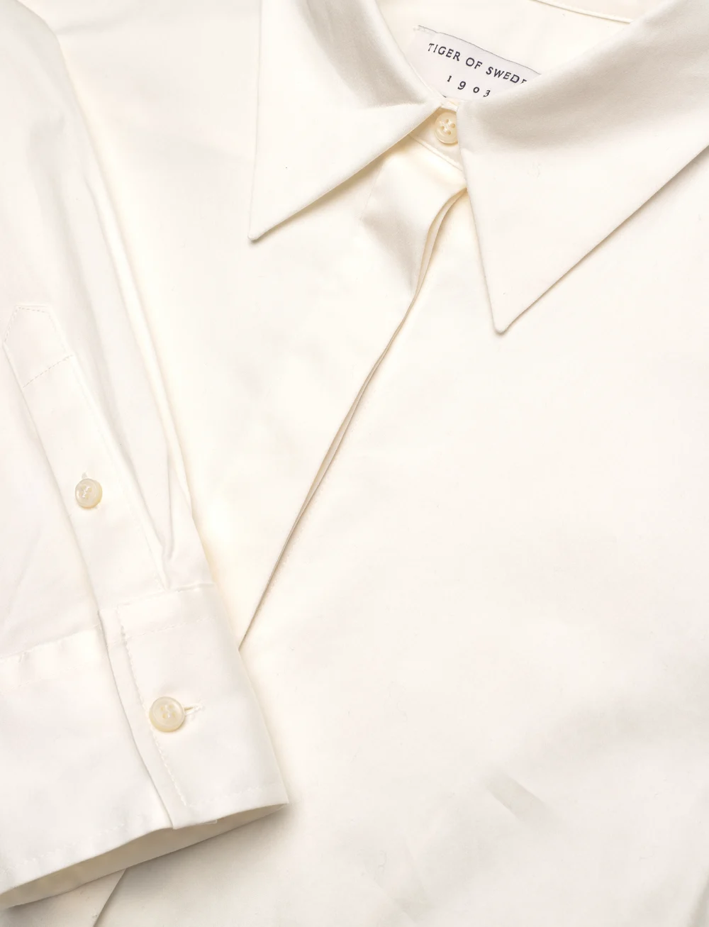 Tiger of Sweden - Laino - långärmade skjortor - soft white - 2