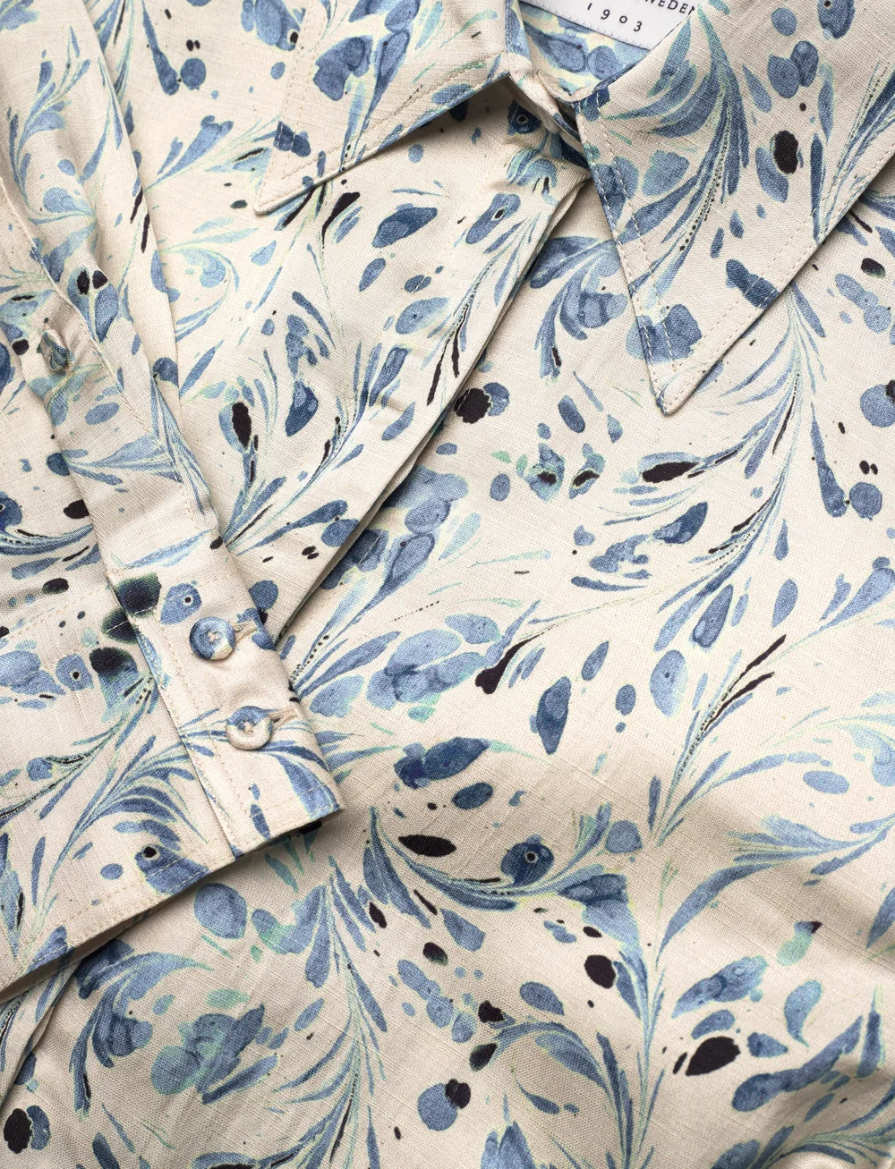 Tiger of Sweden - Clemande P - leinenhemden - print - 3