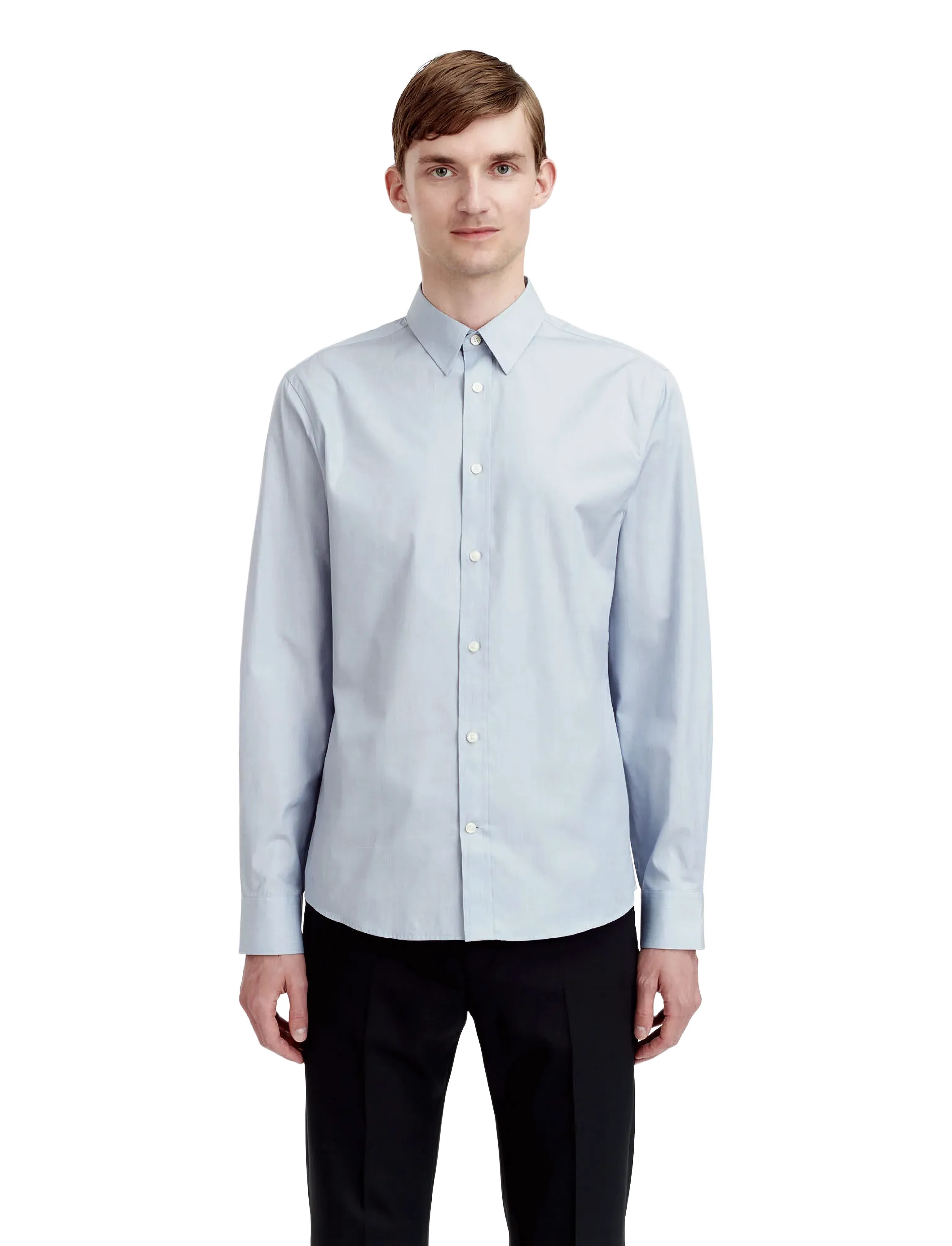 Tiger of Sweden Spenser - Skjorter - LIGHT GREY / purple