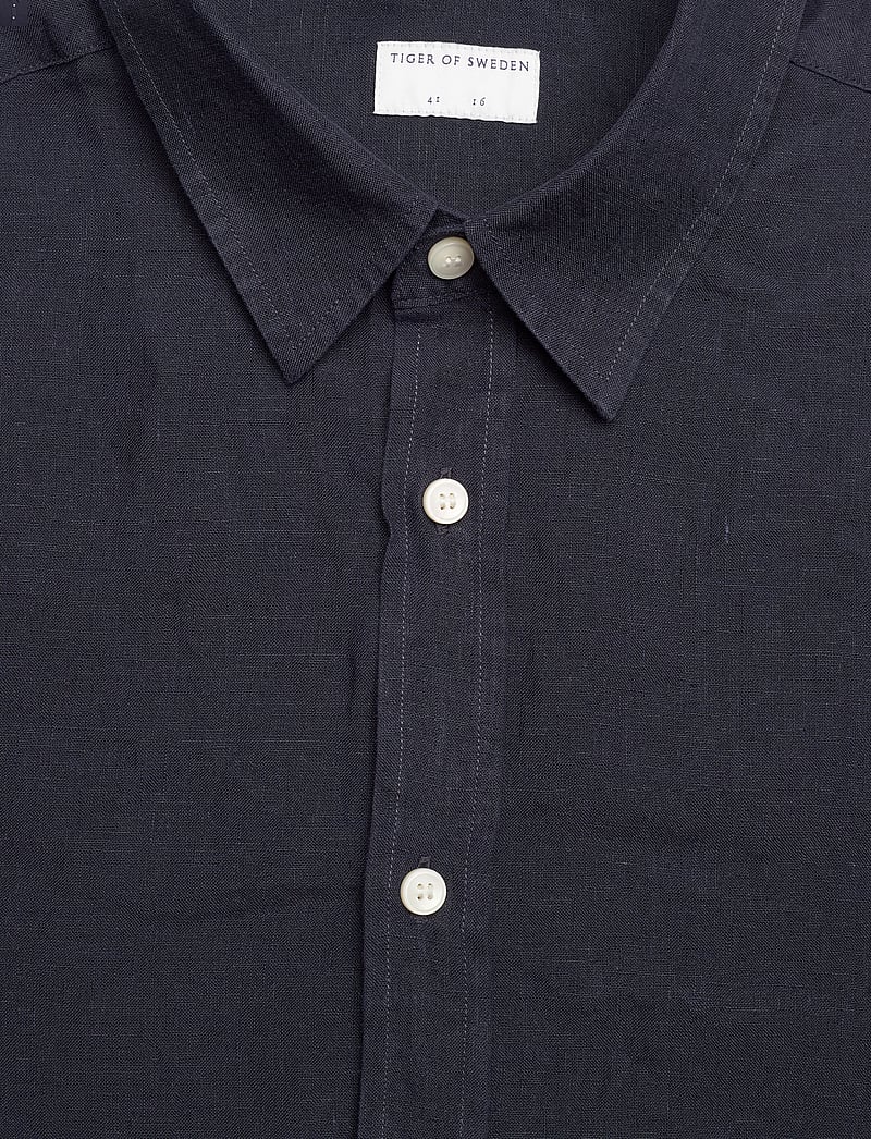 Tiger of Sweden - Spenser SS - leinenhemden - midnight blue - 2