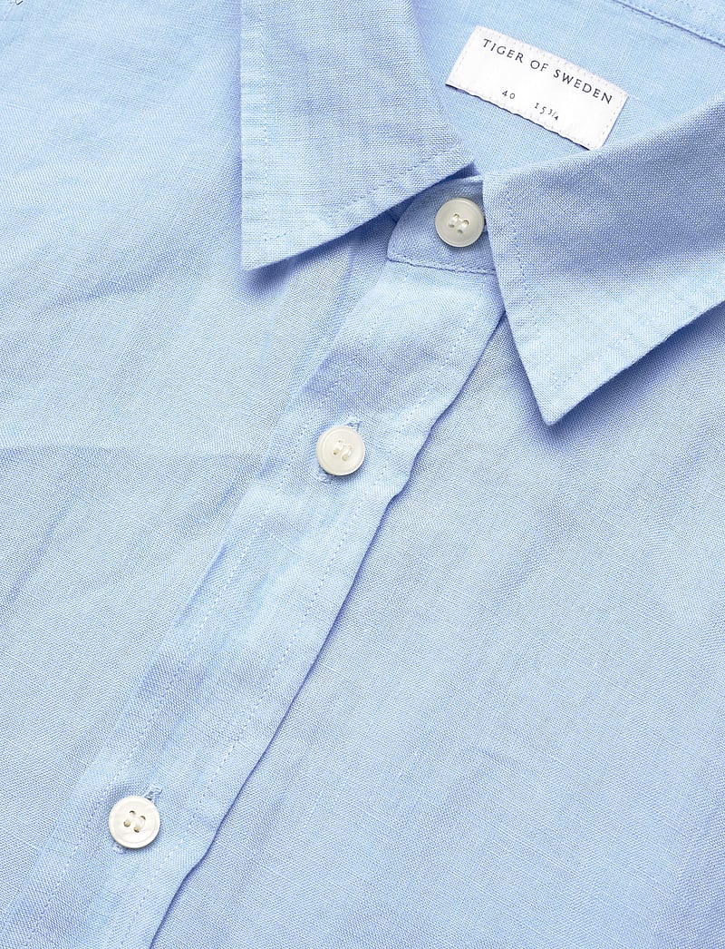 Tiger of Sweden - Spenser SS - leinenhemden - summer sky - 4