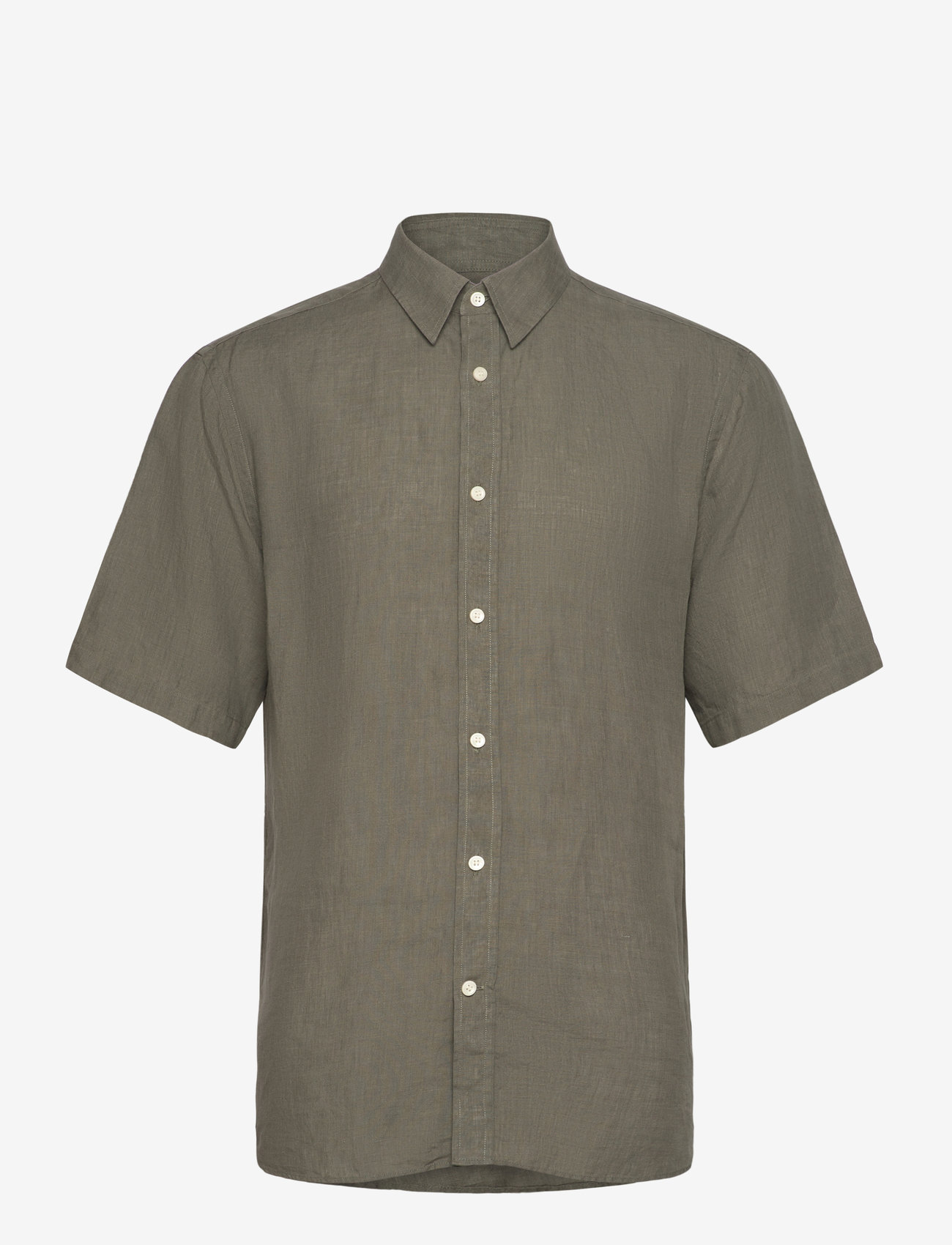 Tiger of Sweden - Spenser SS - linen shirts - thyme - 0