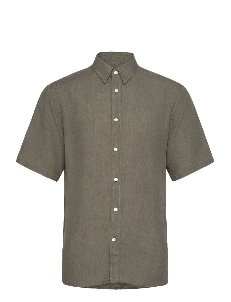 Tiger of Sweden - Spenser SS - linen shirts - thyme - 0