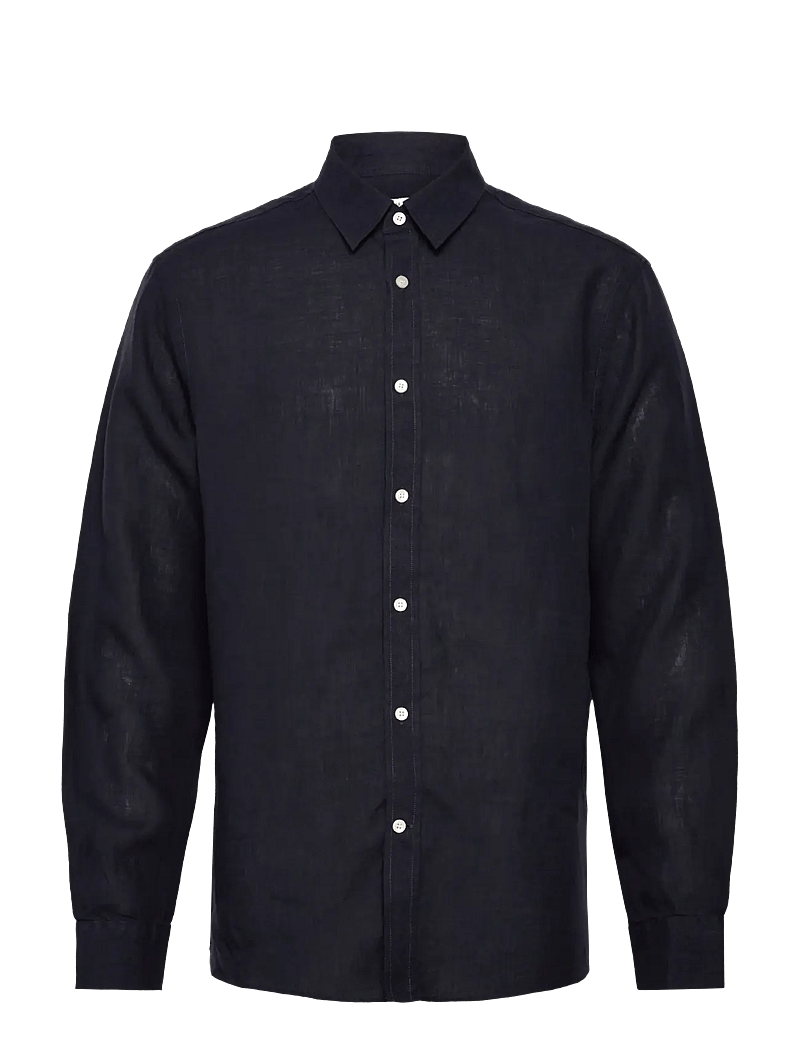 Tiger of Sweden - Spenser - hørskjorter - midnight blue - 0