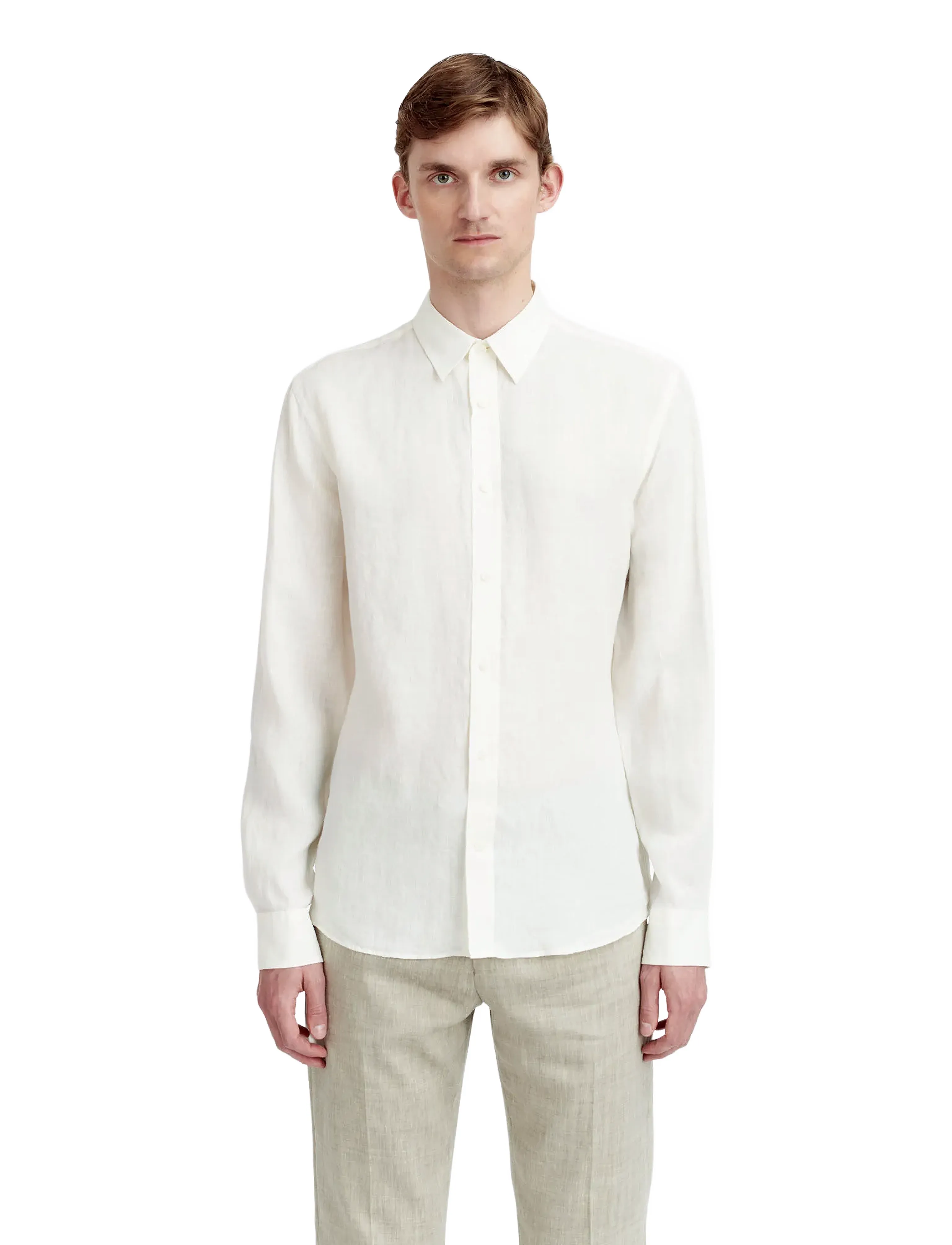 Tiger of Sweden Spenser - Hemden - OFFWHITE / white
