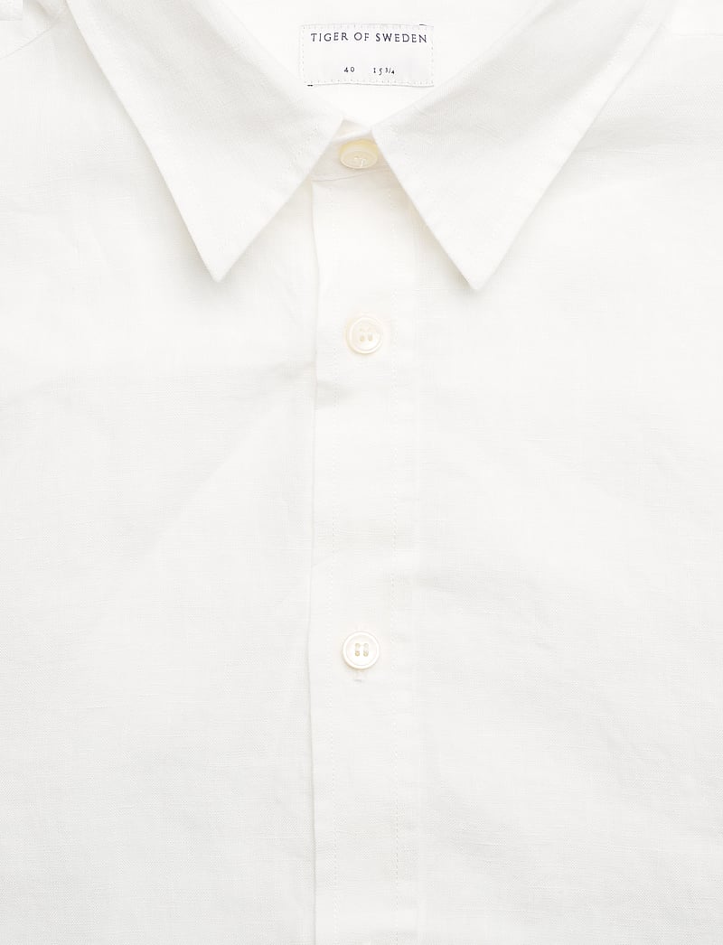 Tiger of Sweden - Spenser - leinenhemden - offwhite - 3