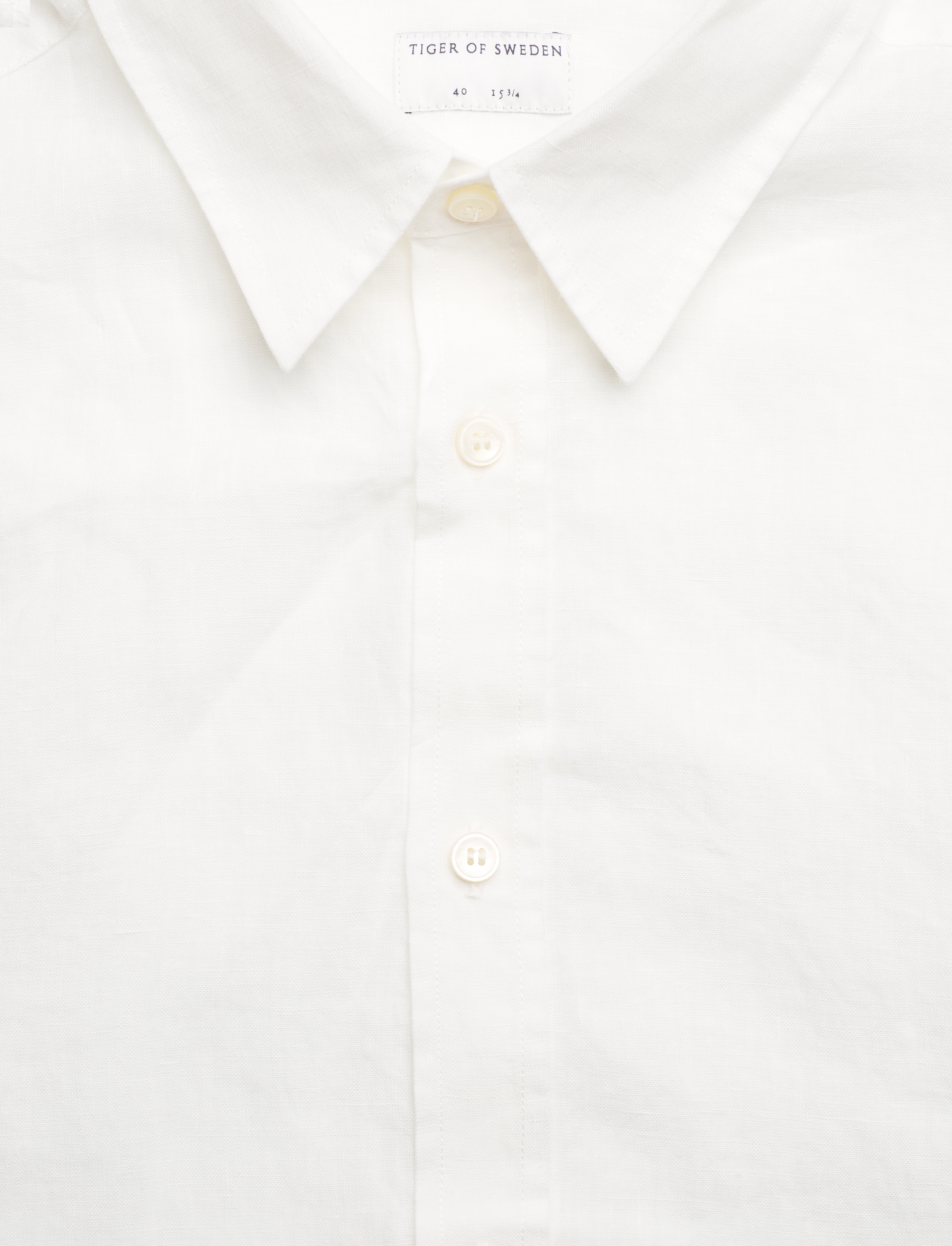 Tiger of Sweden - Spenser - linen shirts - offwhite - 3