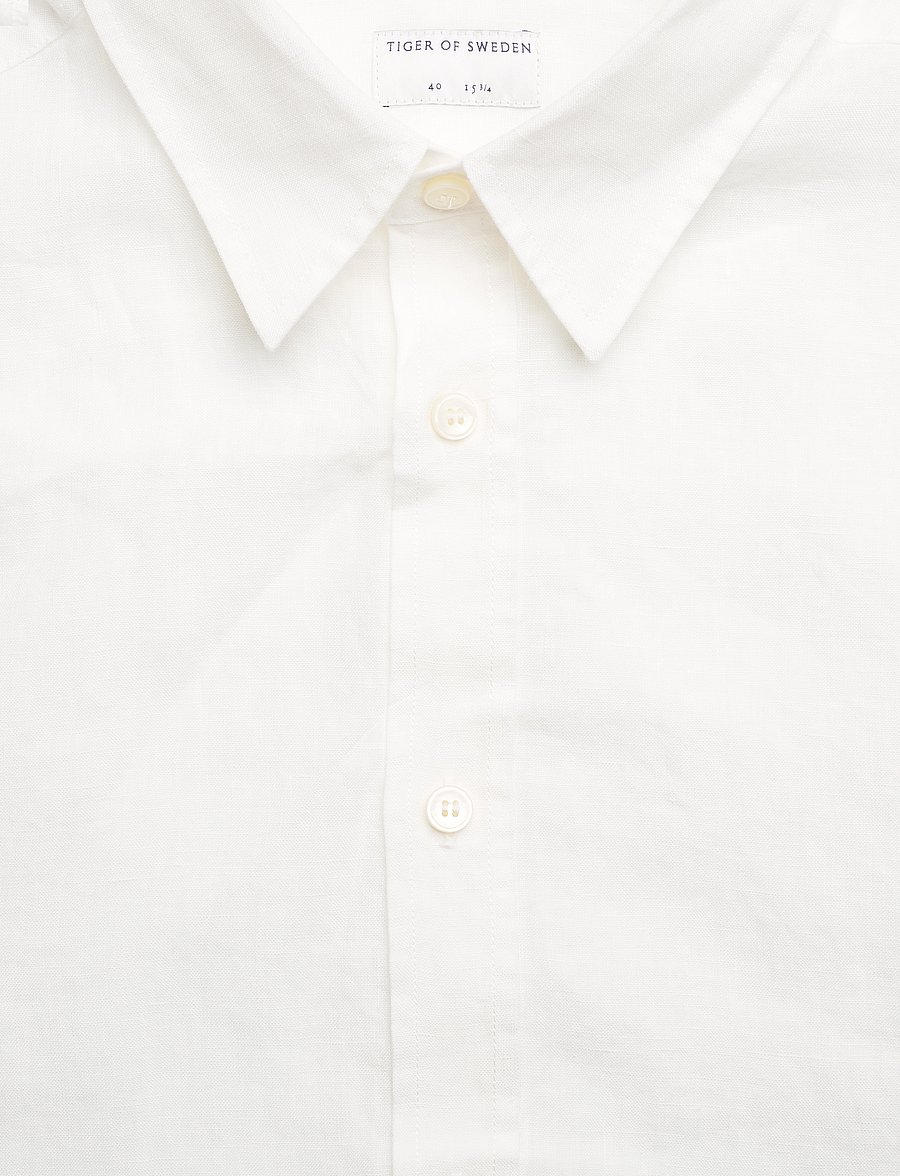 Tiger of Sweden - Spenser - hørskjorter - offwhite - 3