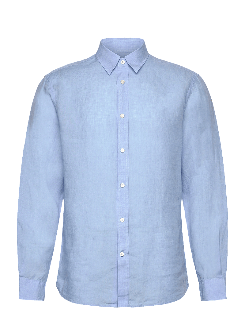 Tiger of Sweden - Spenser - leinenhemden - summer sky - 1
