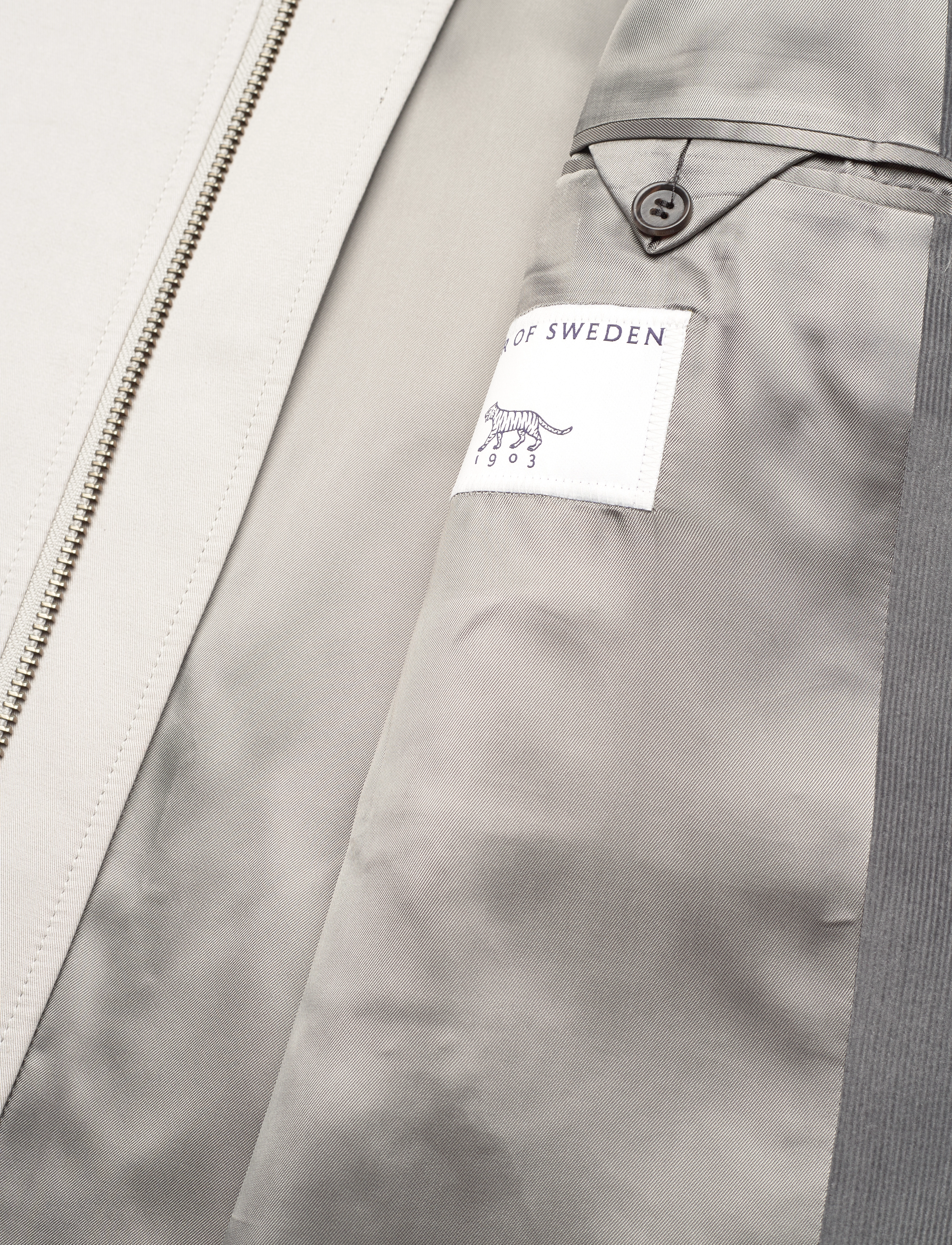 Tiger of Sweden - Eelis - frühlingsjacken - beige grey - 5
