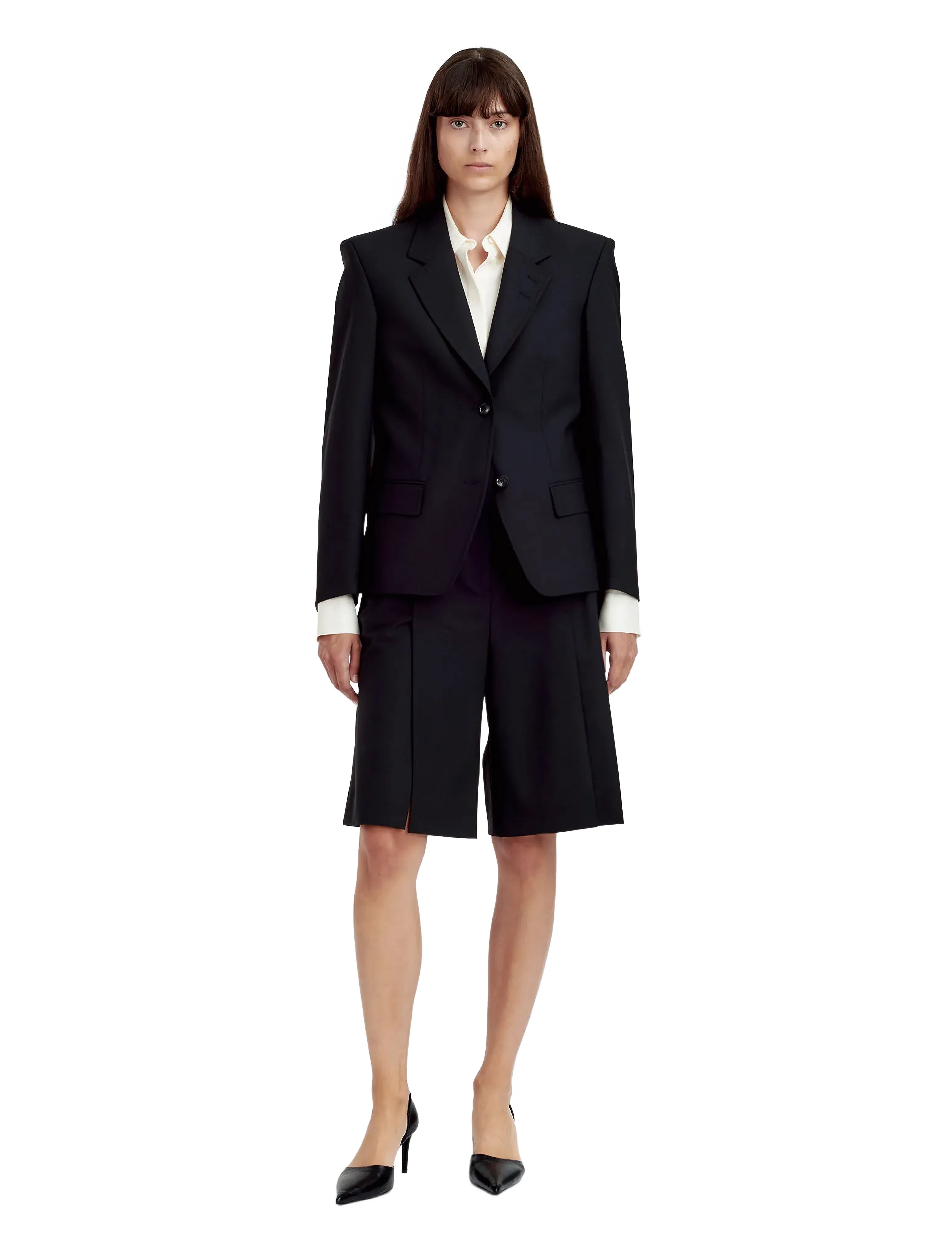 Tiger of Sweden Saina, Kvinder, Enkeltradet Blazer, Sort, Str: 32