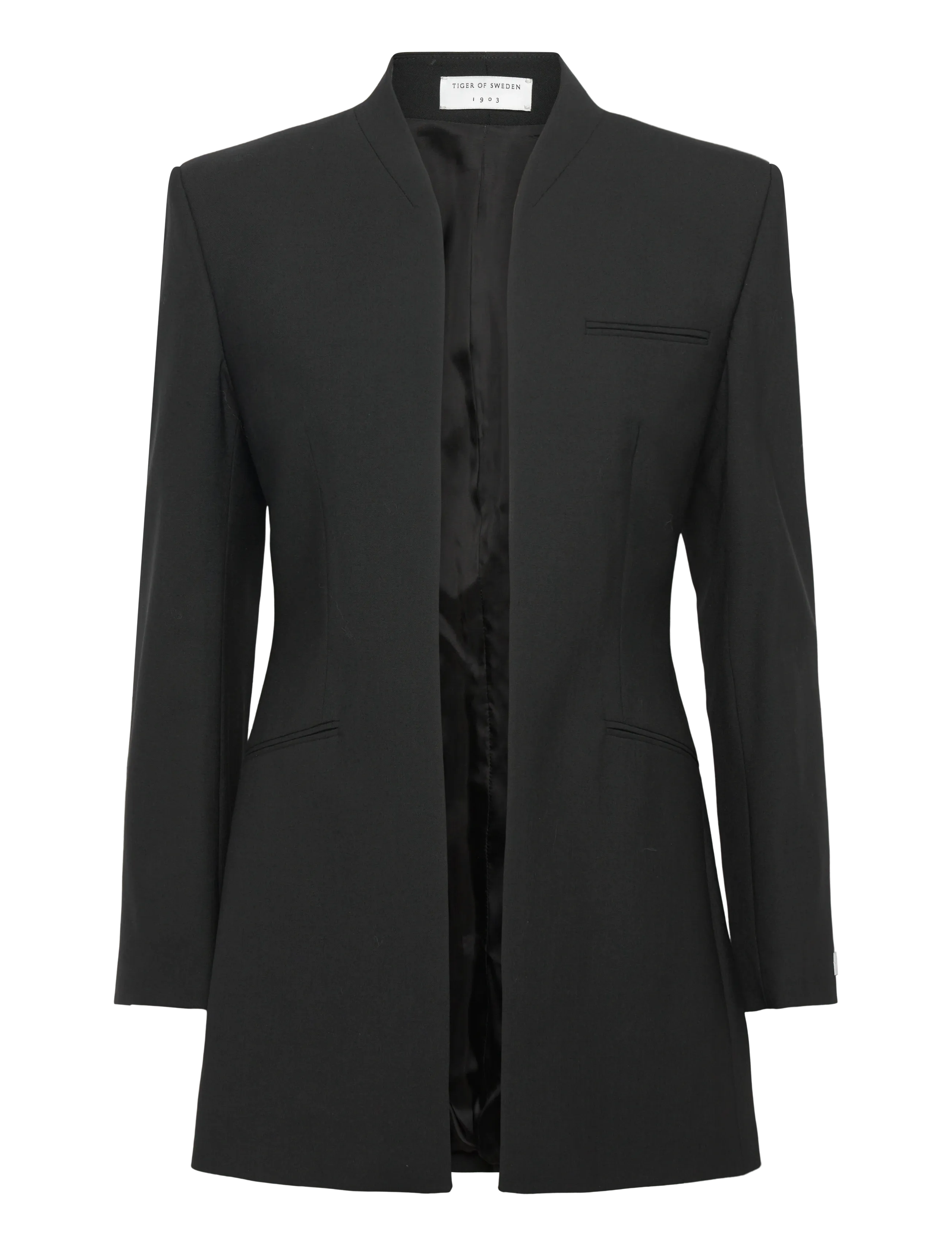 Tiger of Sweden Everly - Einreihige Blazer - BLACK / black