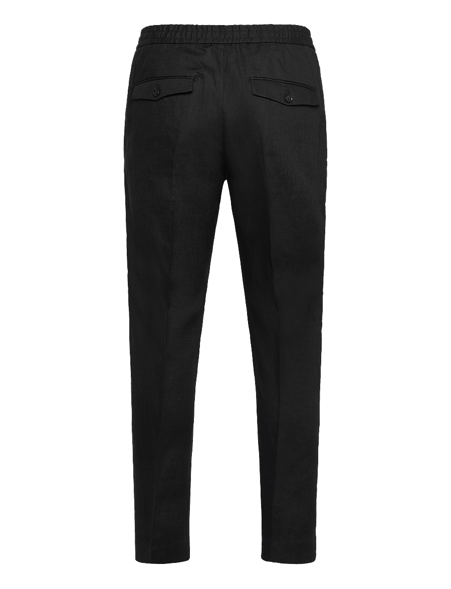 Tiger of Sweden - Tannen - jakkesætbukser i hør - black - 2