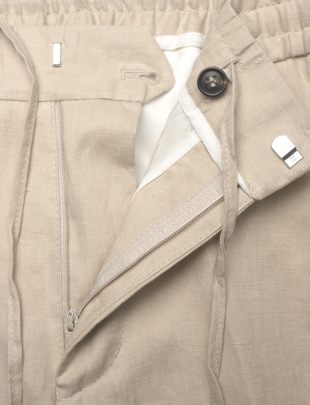 Tiger of Sweden - Tannen - jakkesætbukser i hør - cream sand - 3