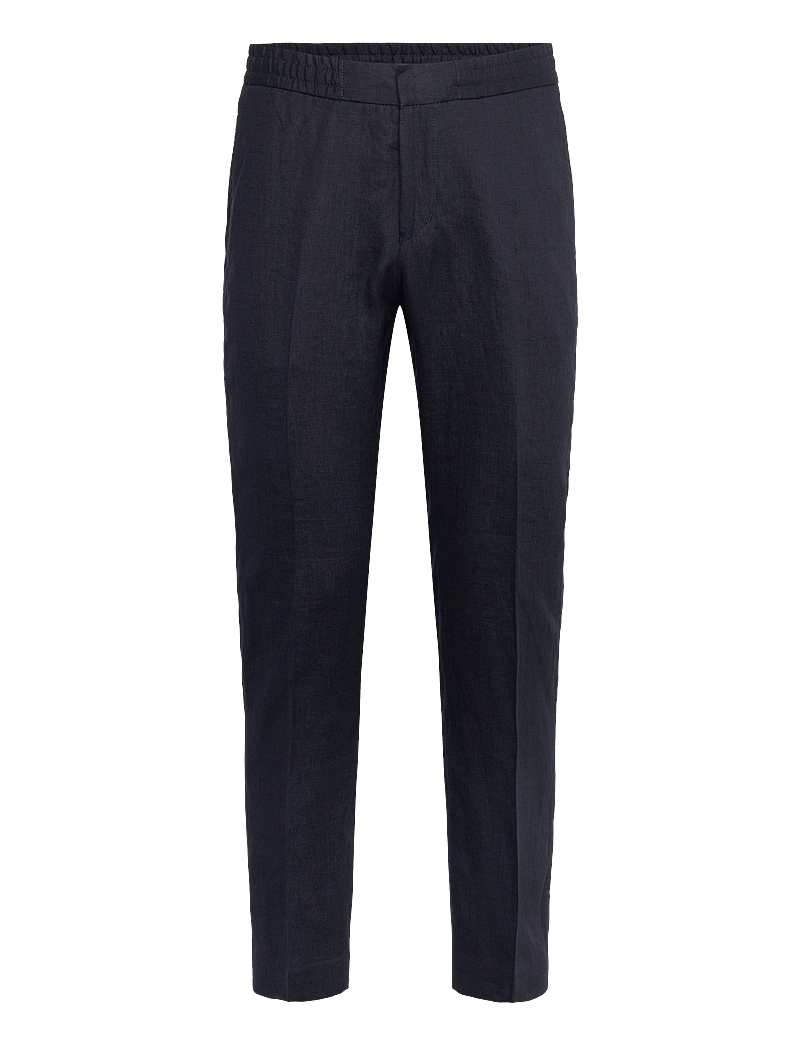 Tiger of Sweden - Tannen - jakkesætbukser i hør - midnight blue - 0