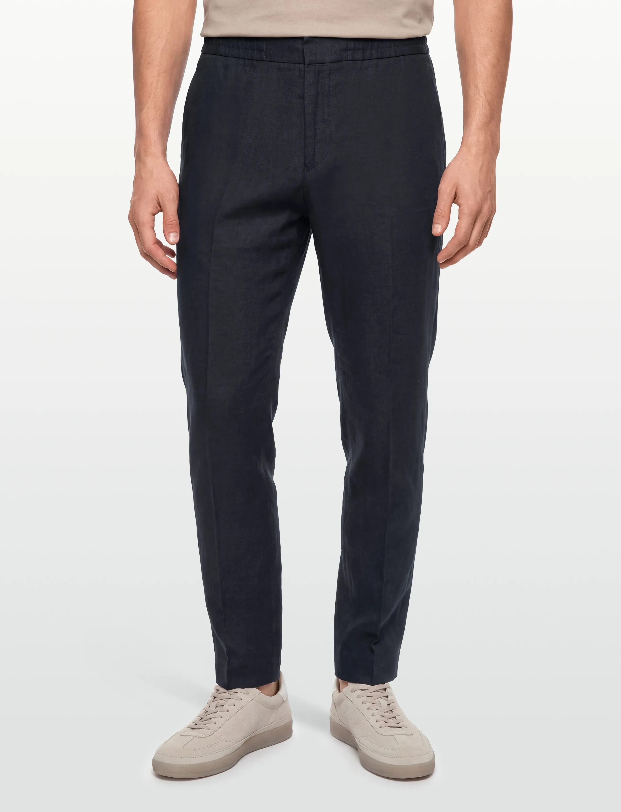 Tiger of Sweden - Tannen - linen trousers - midnight blue - 3