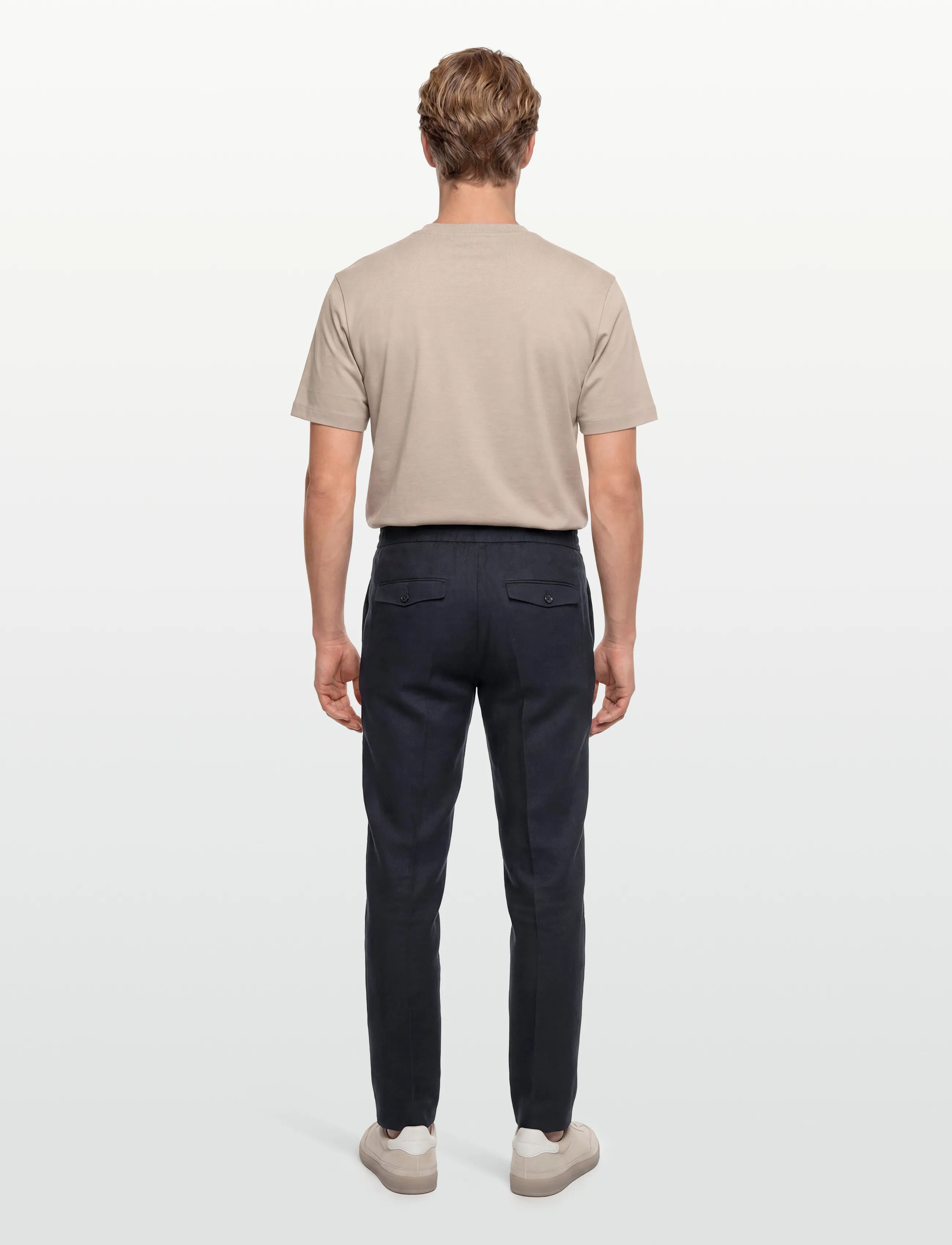 Tiger of Sweden - Tannen - linen trousers - midnight blue - 4