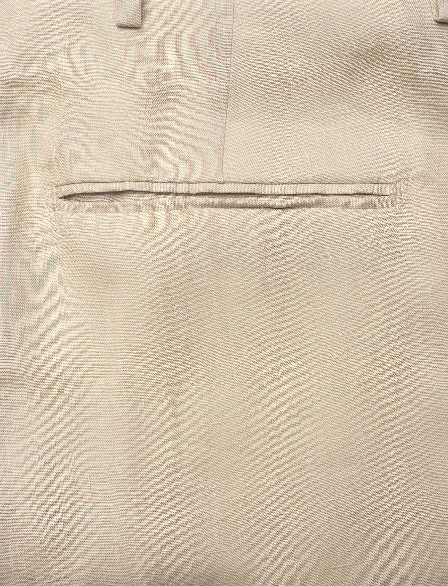 Tiger of Sweden - Thiago - linen shorts - cream sand - 4
