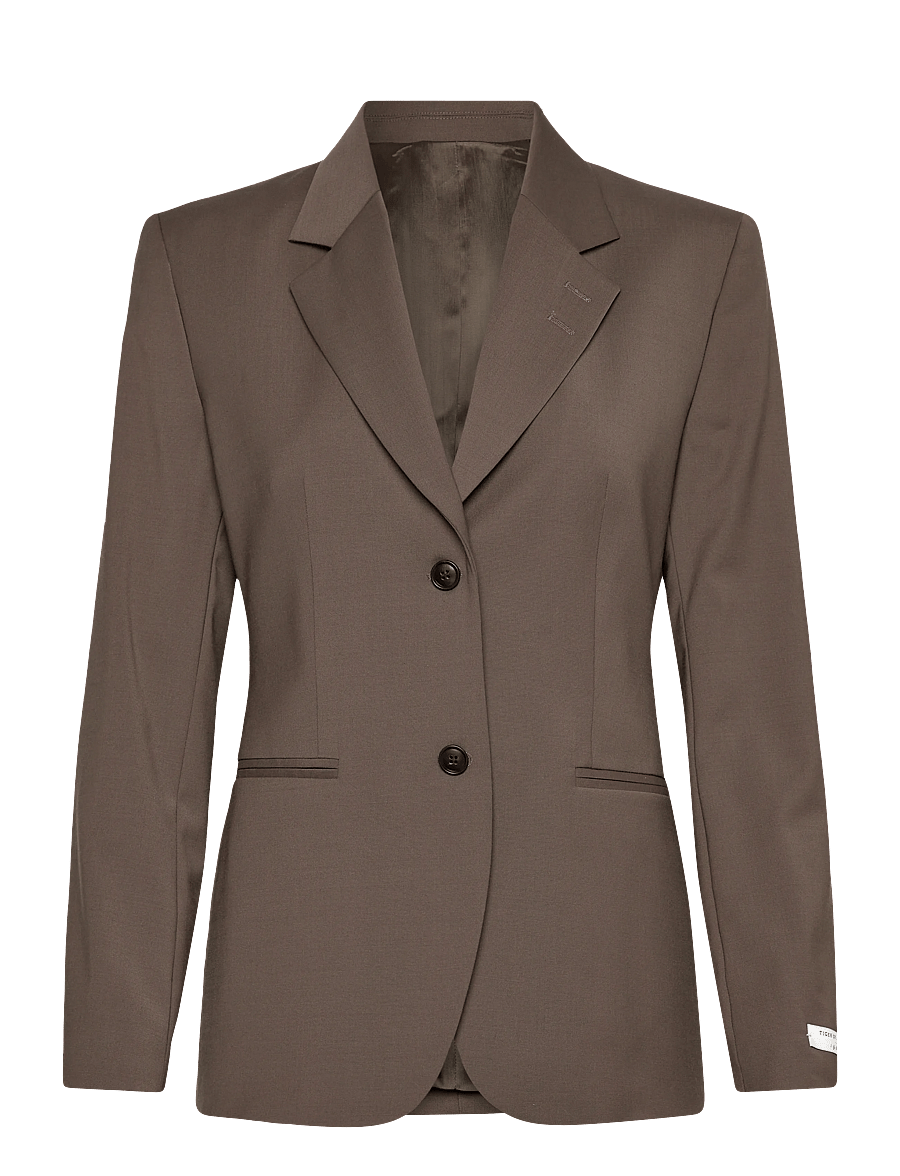 Tiger of Sweden - YLJA - einreihige blazer - mud - 0
