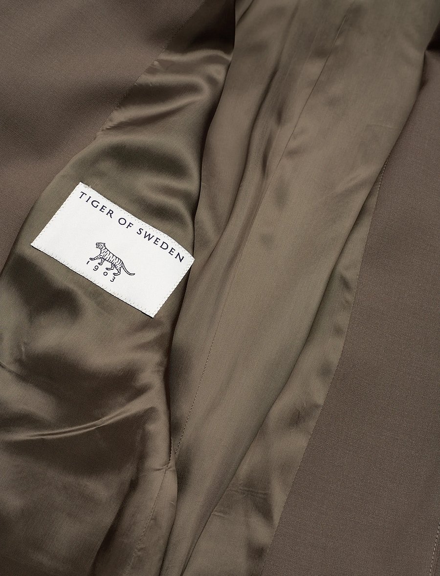 Tiger of Sweden - YLJA - einreihige blazer - mud - 4