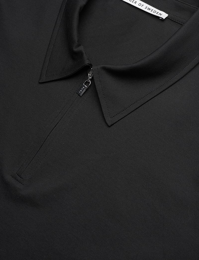 Tiger of Sweden - LARON - kortærmede poloer - black - 3
