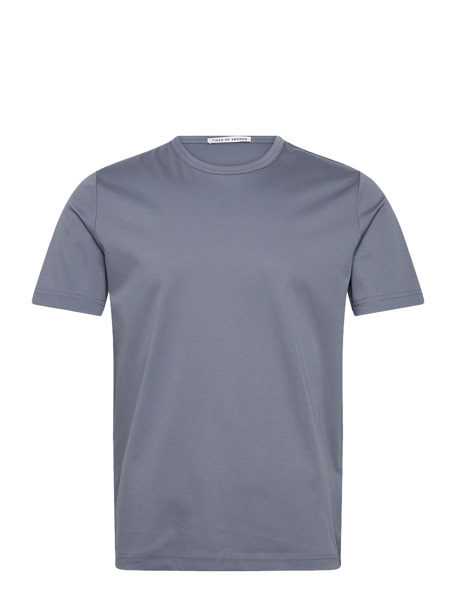 Tiger of Sweden - OLAF - kortærmede t-shirts - dull blue - 1
