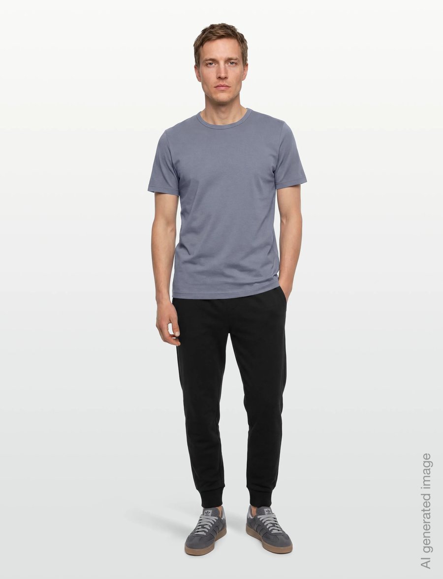 Tiger of Sweden - OLAF - kortærmede t-shirts - dull blue - 0