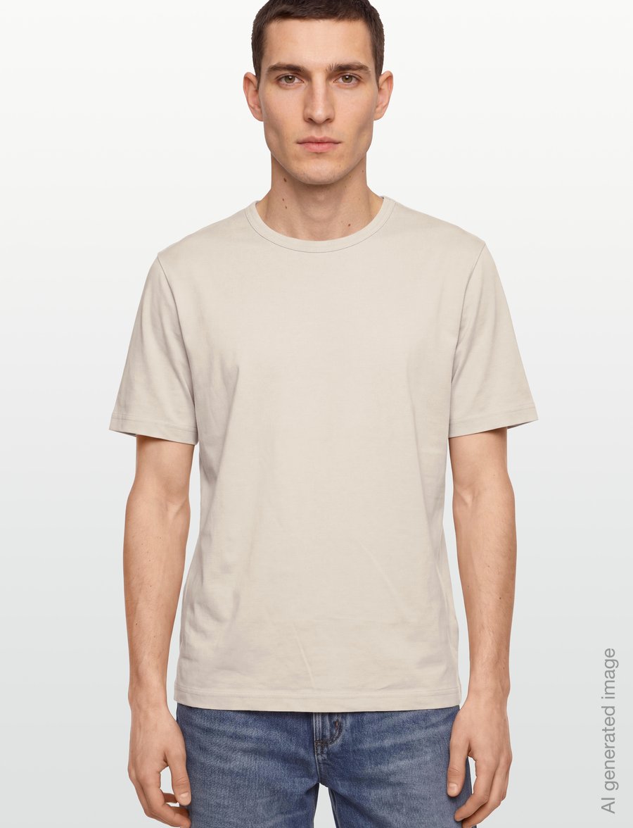 Tiger of Sweden - OLAF - kortærmede t-shirts - ivory - 3