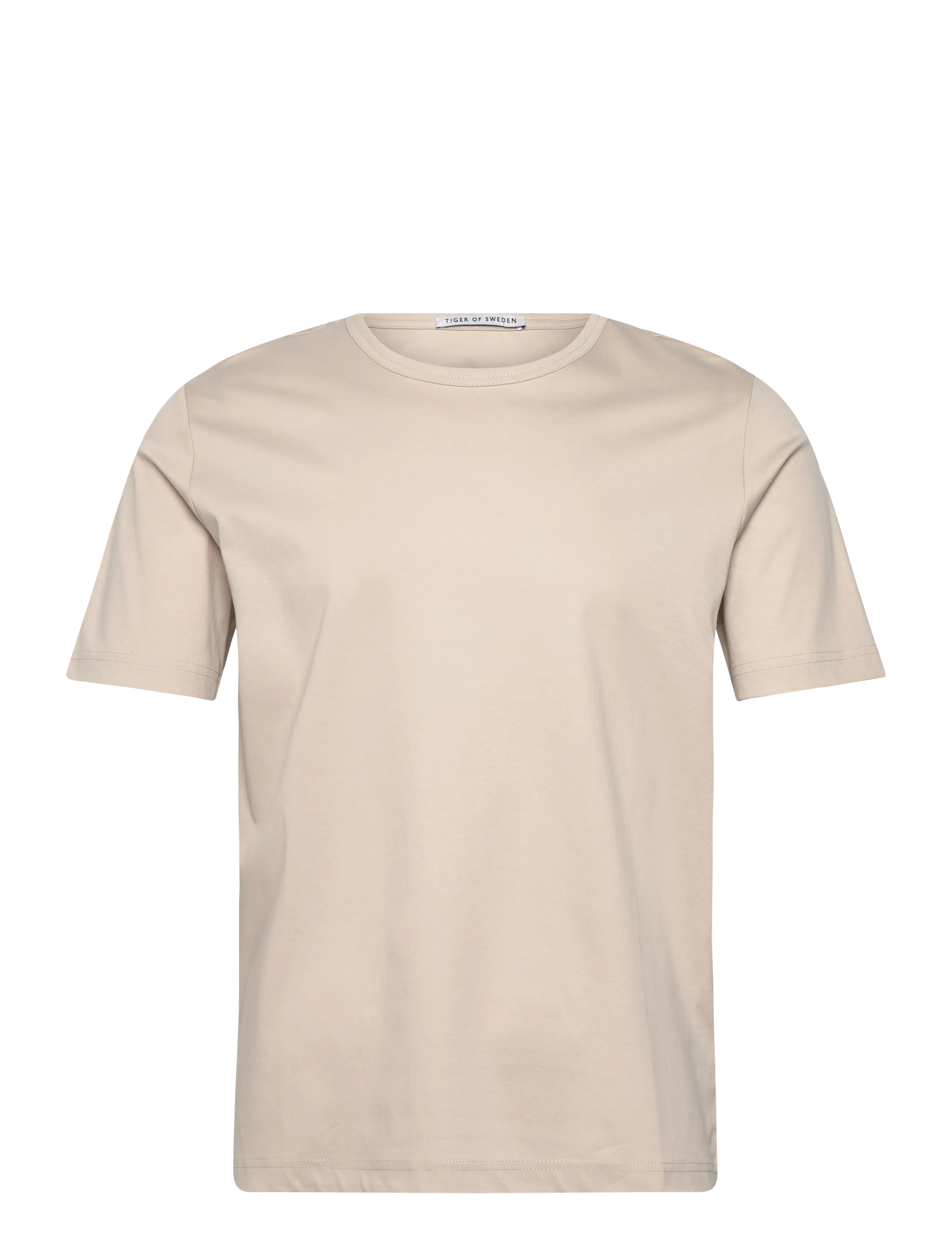 Tiger of Sweden OLAF - Short-sleeved t-shirts - SELINE GREY / beige