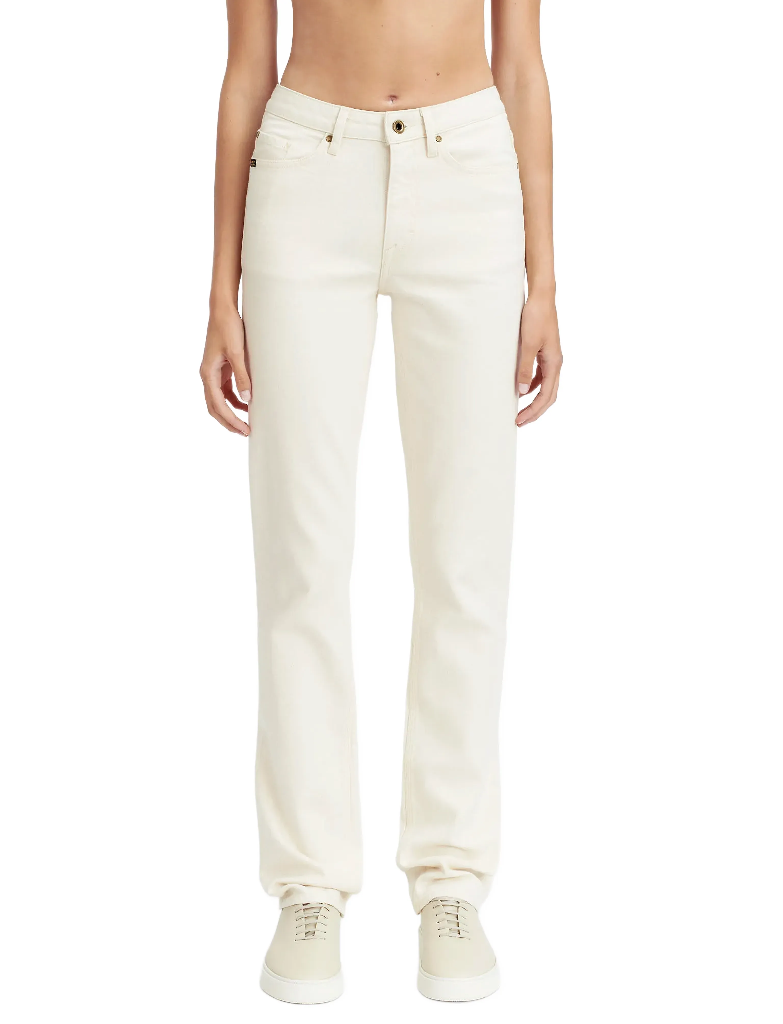 Tiger of Sweden MAGGIE - Straight jeans - ECRU DENIM / beige