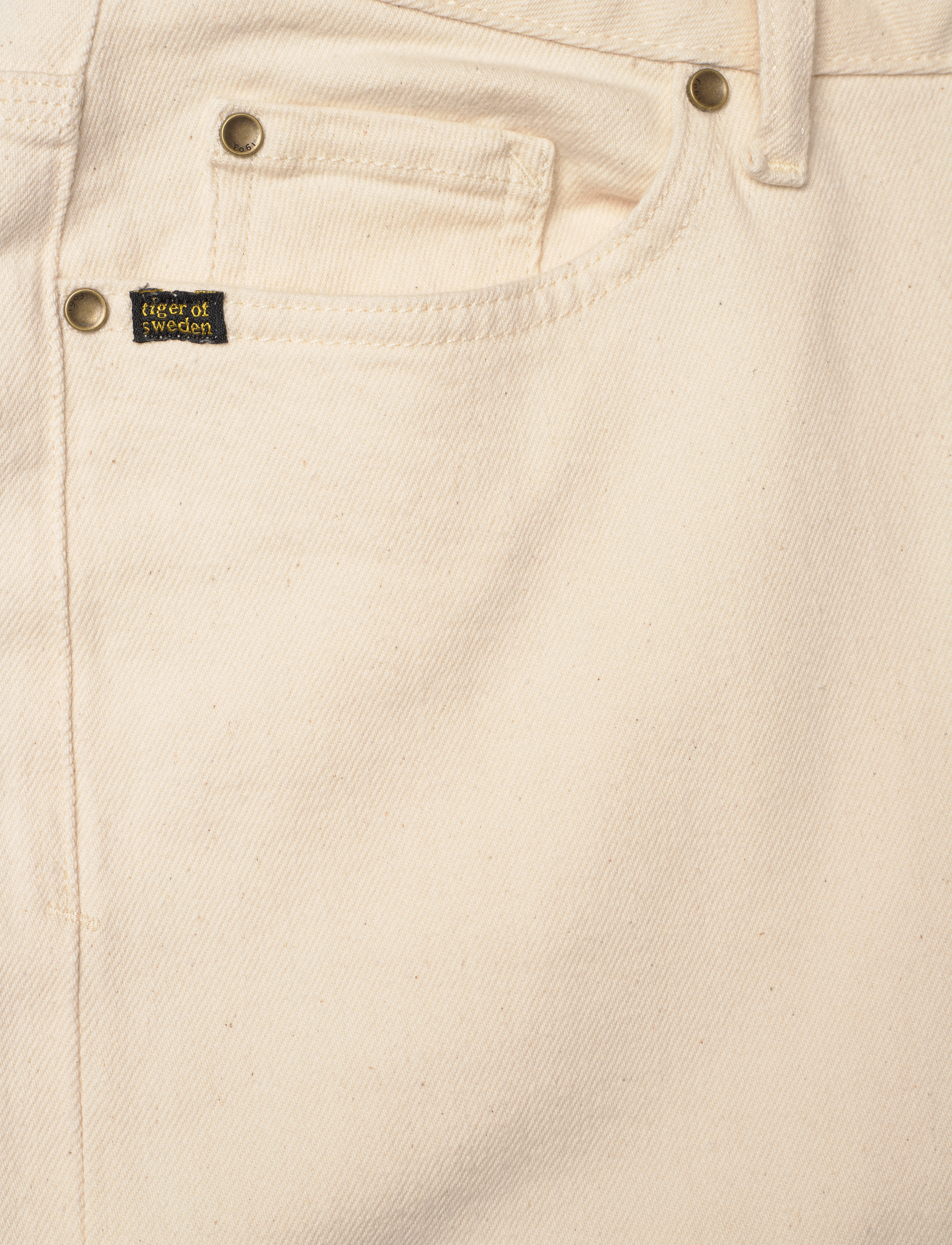 Tiger of Sweden - MAGGIE - jeans droites - ecru denim - 3