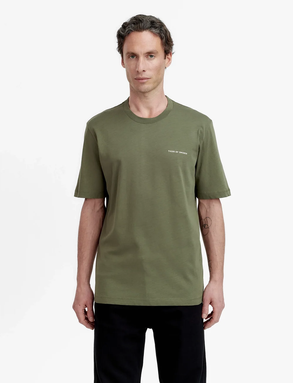 Tiger of Sweden - PRO - kortärmade t-shirts - dusty green - 0