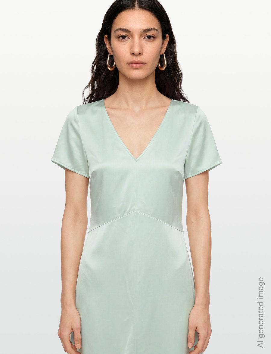 Tiger of Sweden - Caitria - kurze kleider - faded green - 3