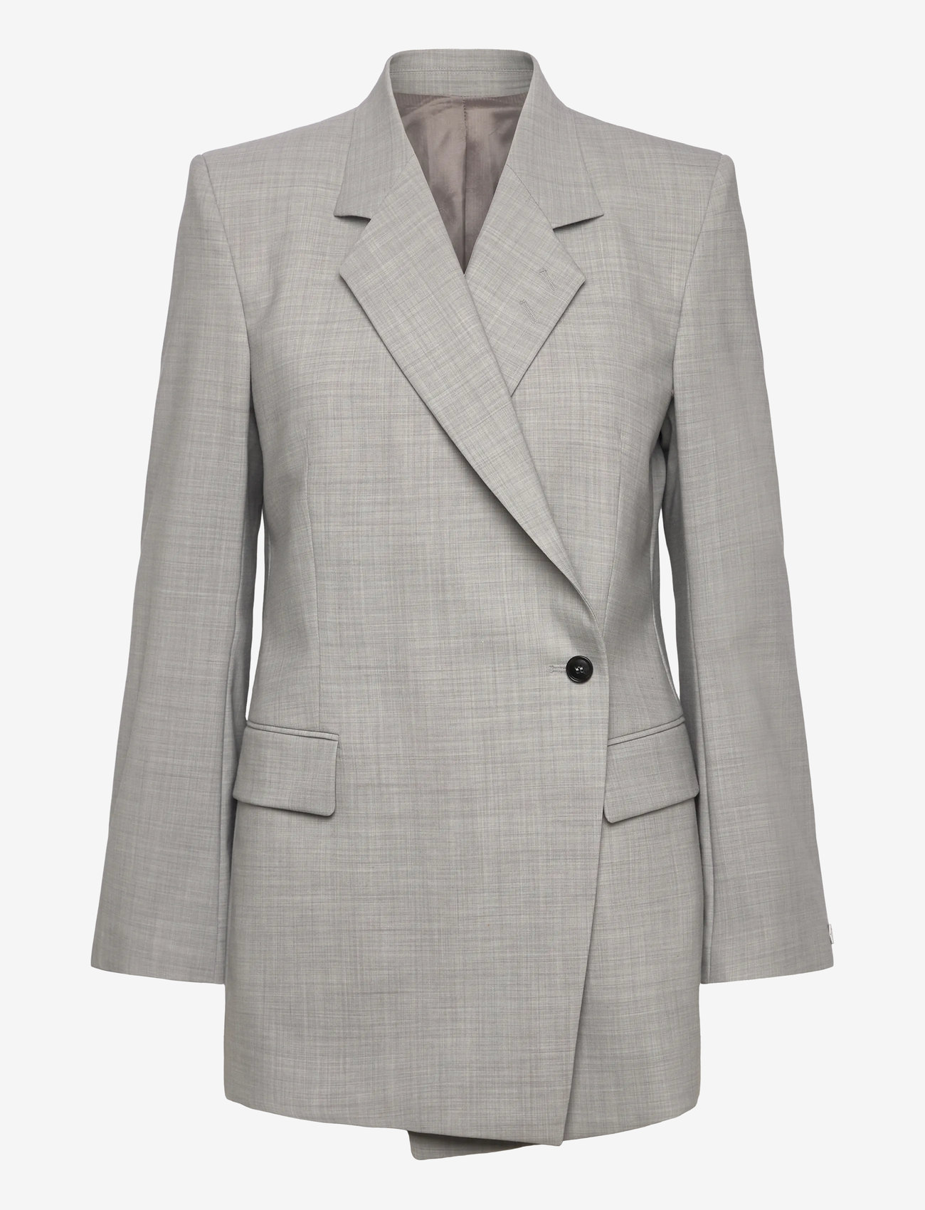 Tiger of Sweden - Eliwiraa - Ühes joones nööpidega bleiserid - light grey melange - 0