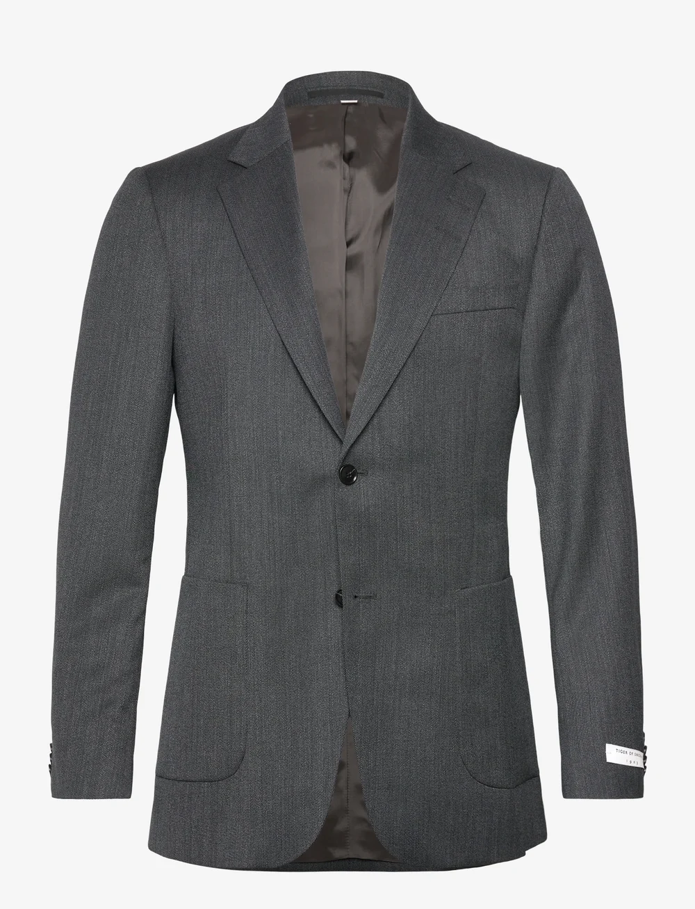 Tiger of Sweden - JUSTIN P - Ühe rinnatisega pintsakud - charcoal - 0