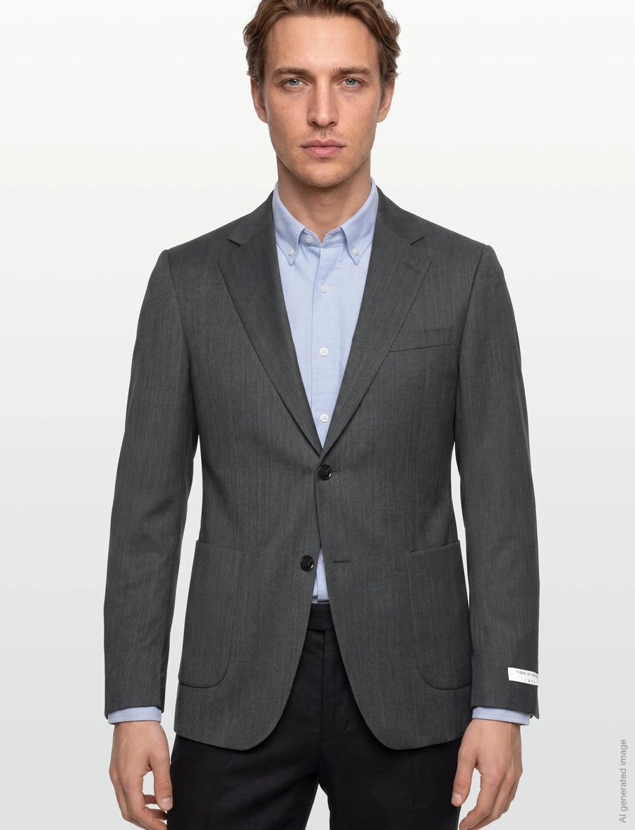Tiger of Sweden - JUSTIN P - enkeltradede blazere - charcoal - 3
