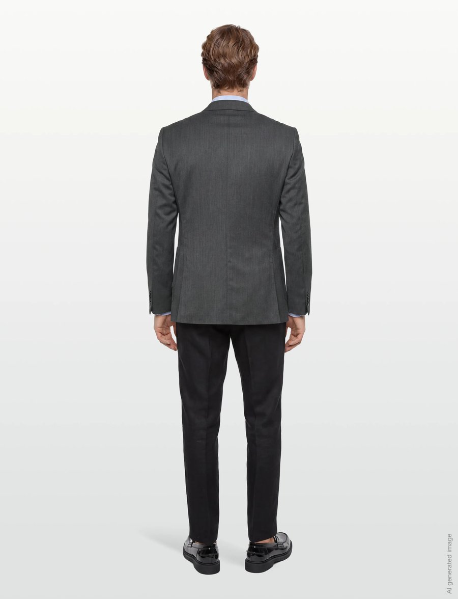 Tiger of Sweden - JUSTIN P - enkeltradede blazere - charcoal - 4