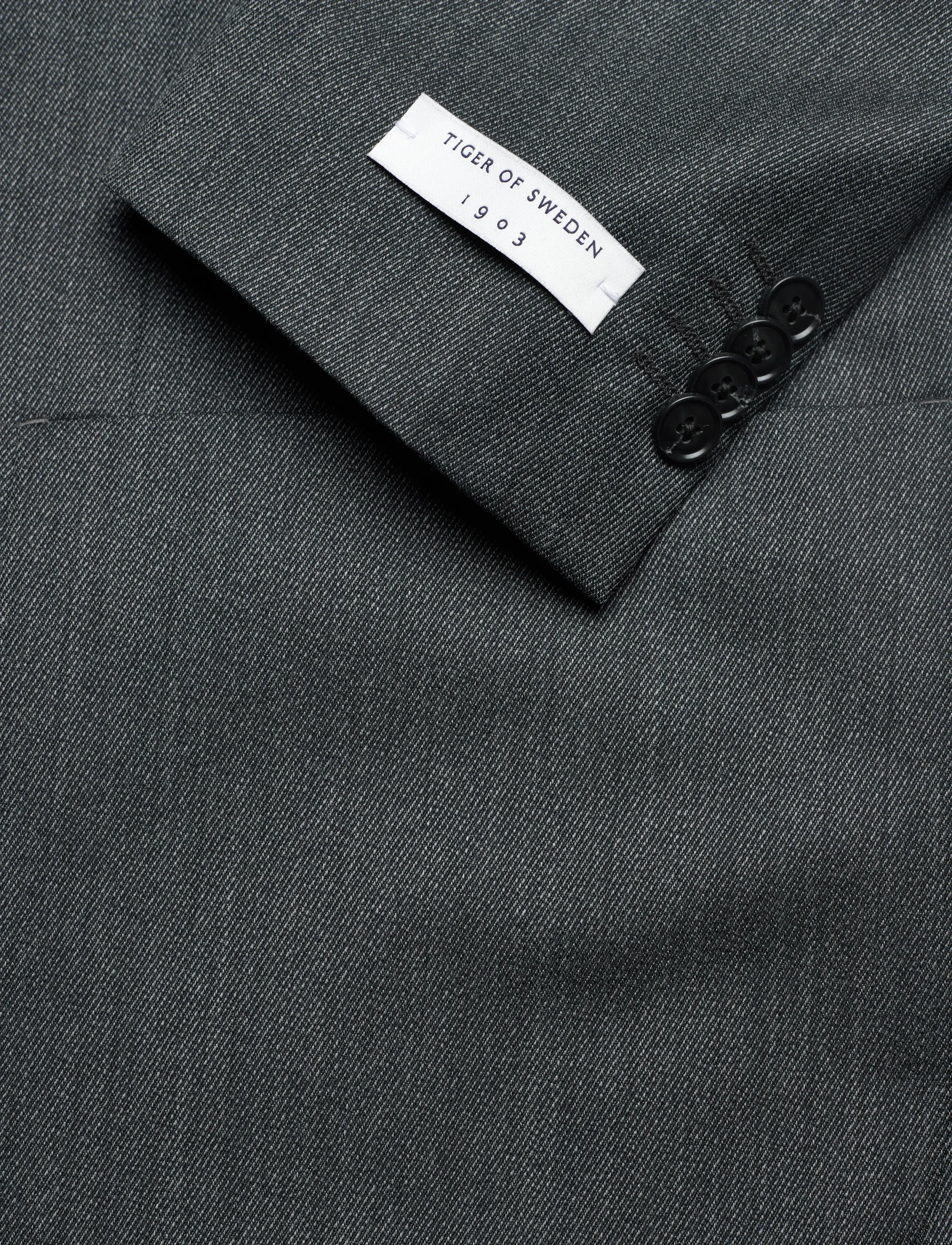 Tiger of Sweden - JUSTIN P - enkeltradede blazere - charcoal - 3