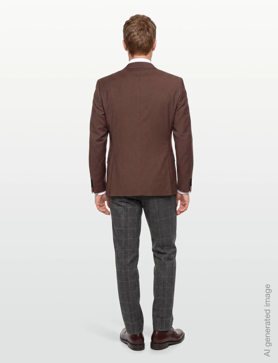 Tiger of Sweden - JAMIE. - enkeltradede blazere - old terracotta - 4