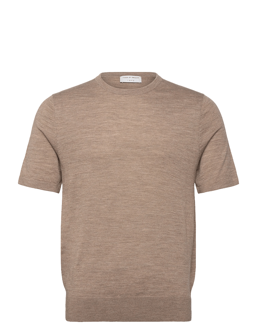 Tiger of Sweden - CONNOR S RWS - t-shirts à manches courtes - beige melange - 0