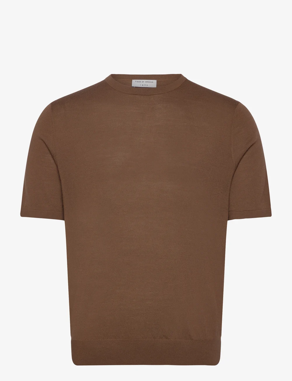 Tiger of Sweden - Connor SS RWS - kortärmade t-shirts - raw umbra - 0