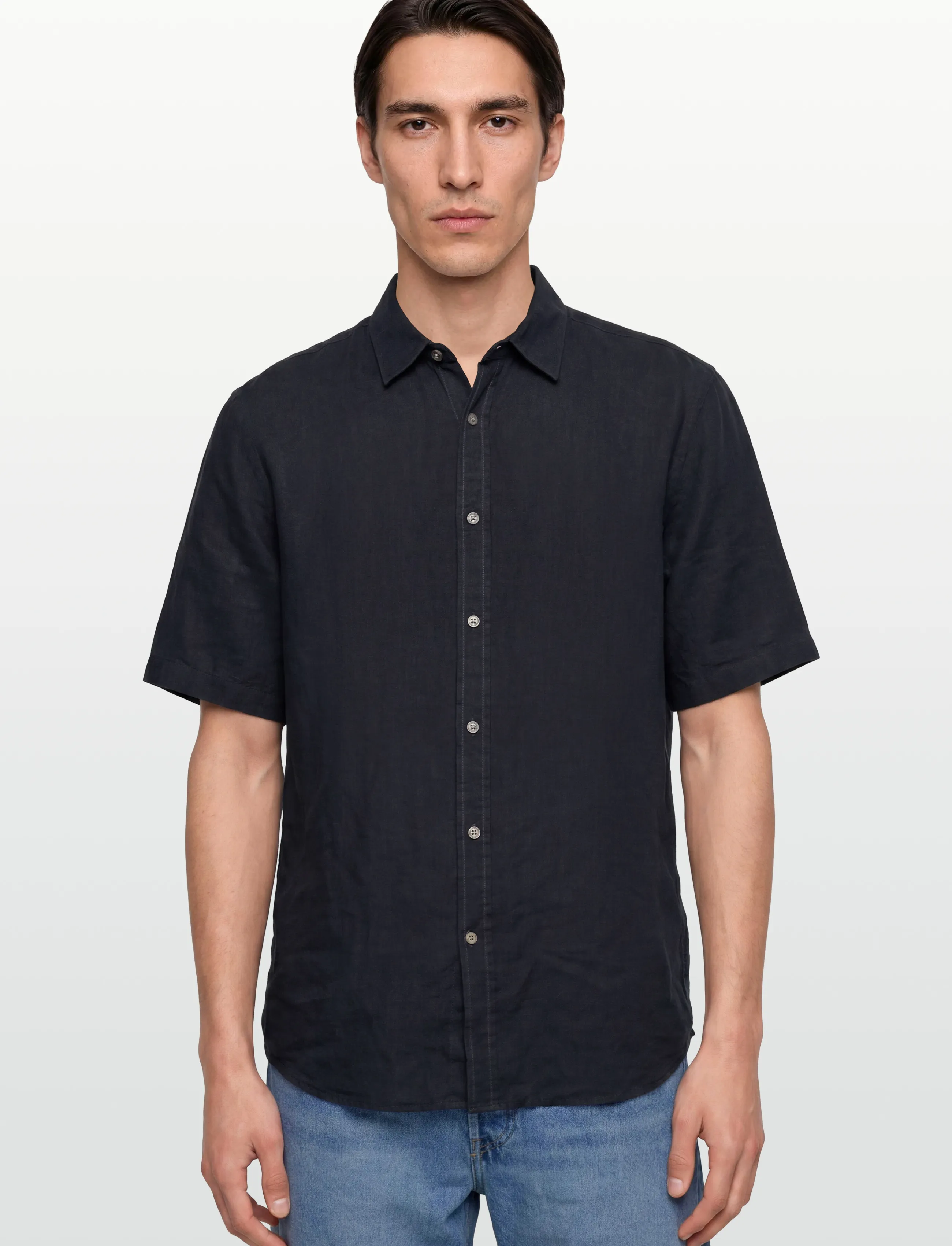 Tiger of Sweden - SPENSER SS - linasest riidest särgid - midnight blue - 3
