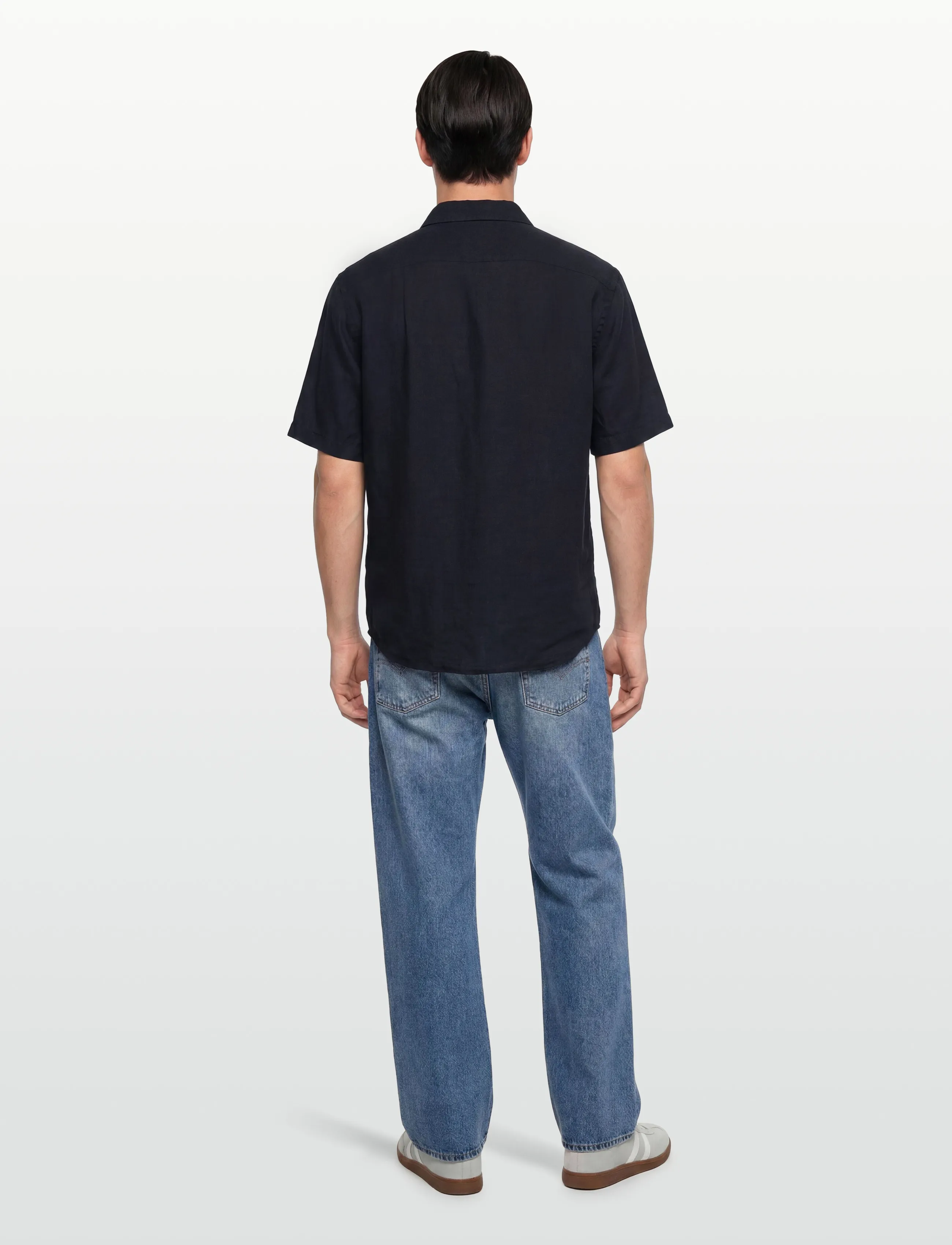 Tiger of Sweden - SPENSER SS - basic shirts - midnight blue - 4