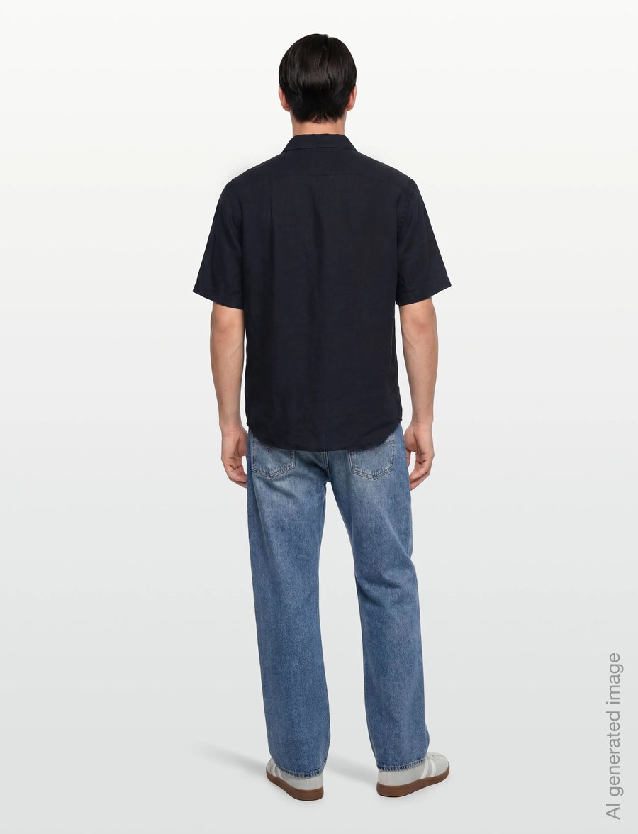 Tiger of Sweden - SPENSER SS - basic-hemden - midnight blue - 4