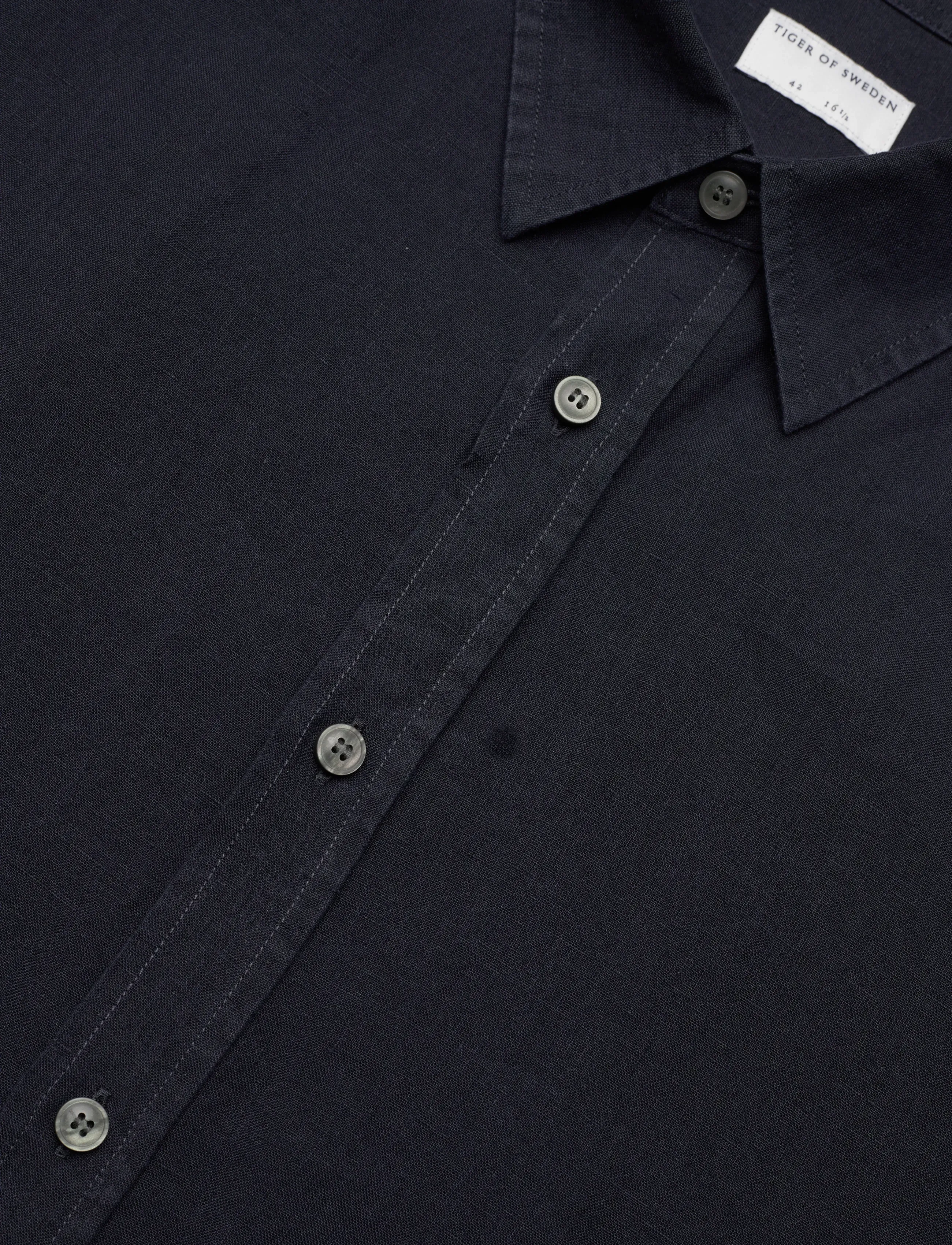 Tiger of Sweden - SPENSER SS - basic skjortor - midnight blue - 3